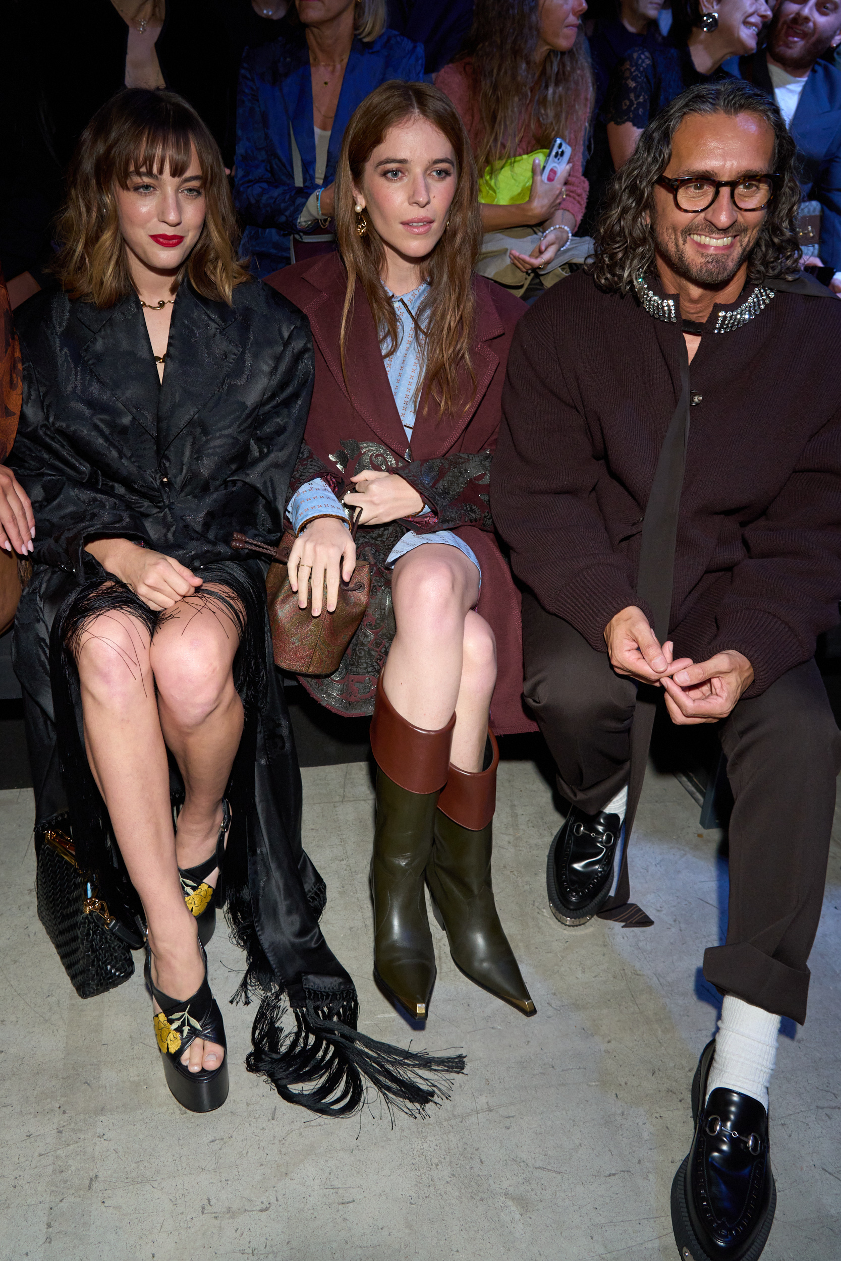 Etro Spring 2025 Fashion Show Front Row