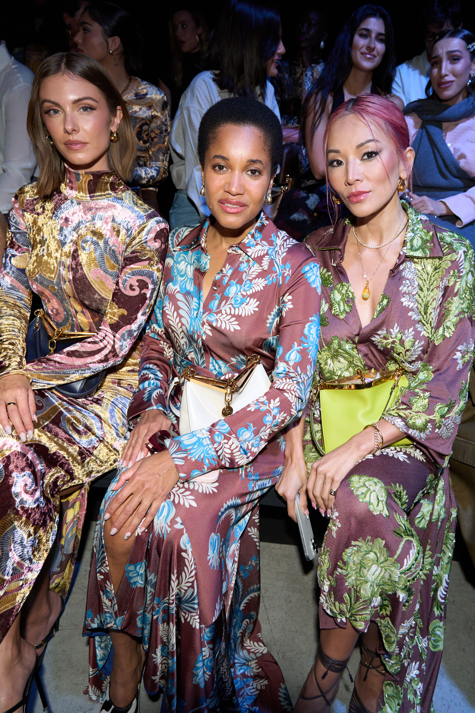 Etro Spring 2025 Fashion Show Front Row