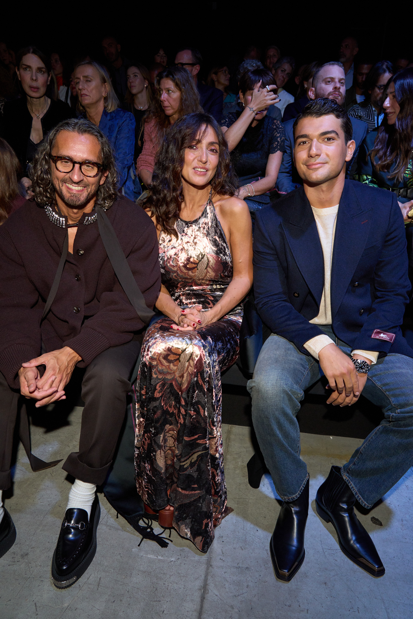 Etro Spring 2025 Fashion Show Front Row