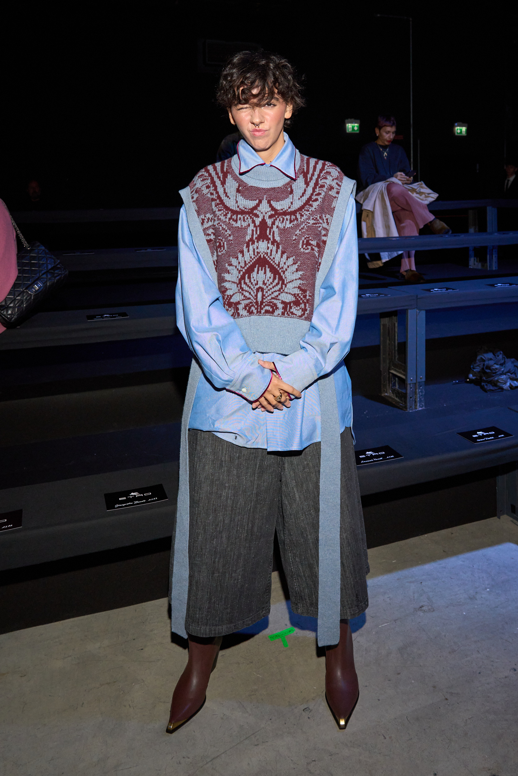 Etro Spring 2025 Fashion Show Front Row