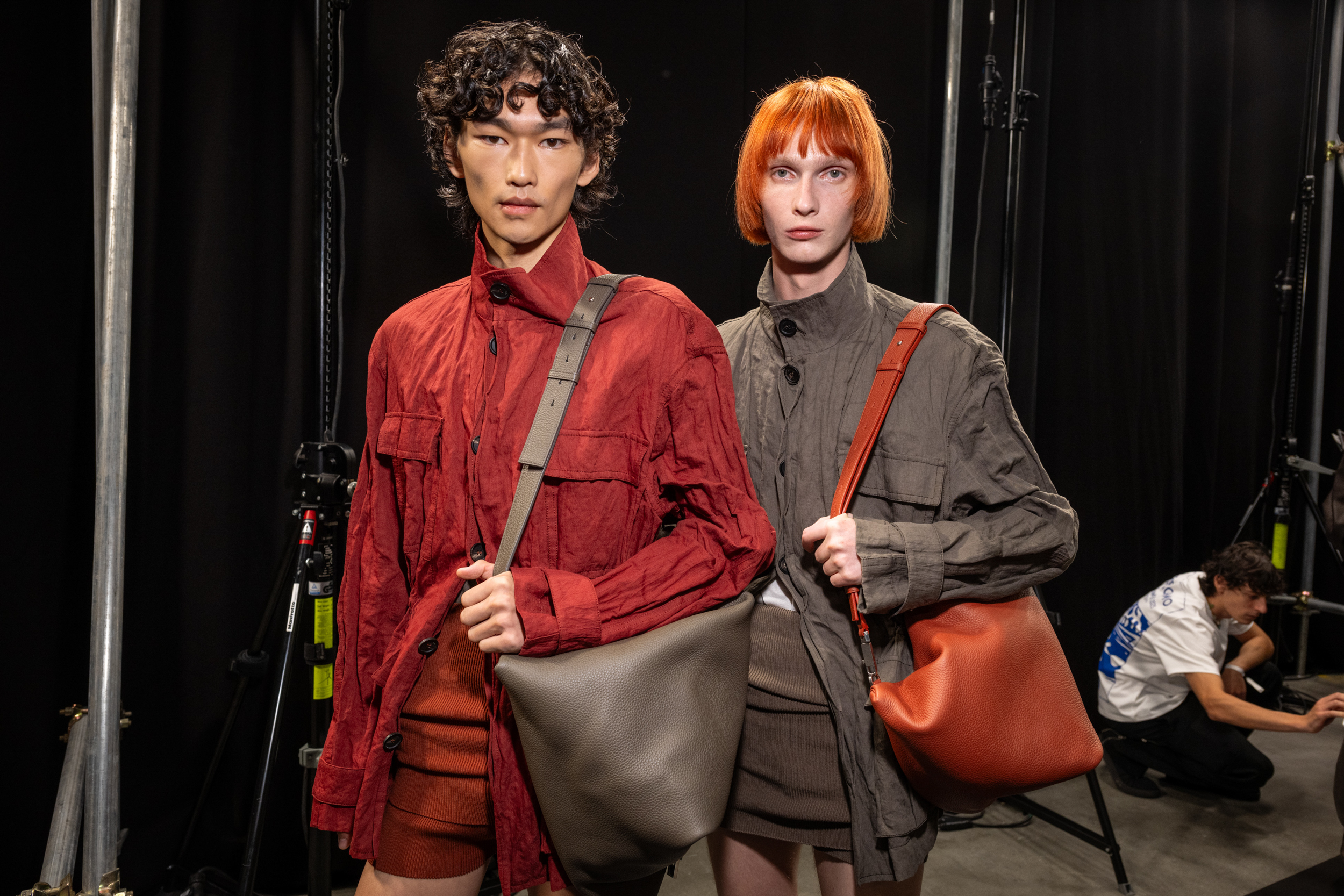 Ferragamo Spring 2025 Fashion Show Backstage