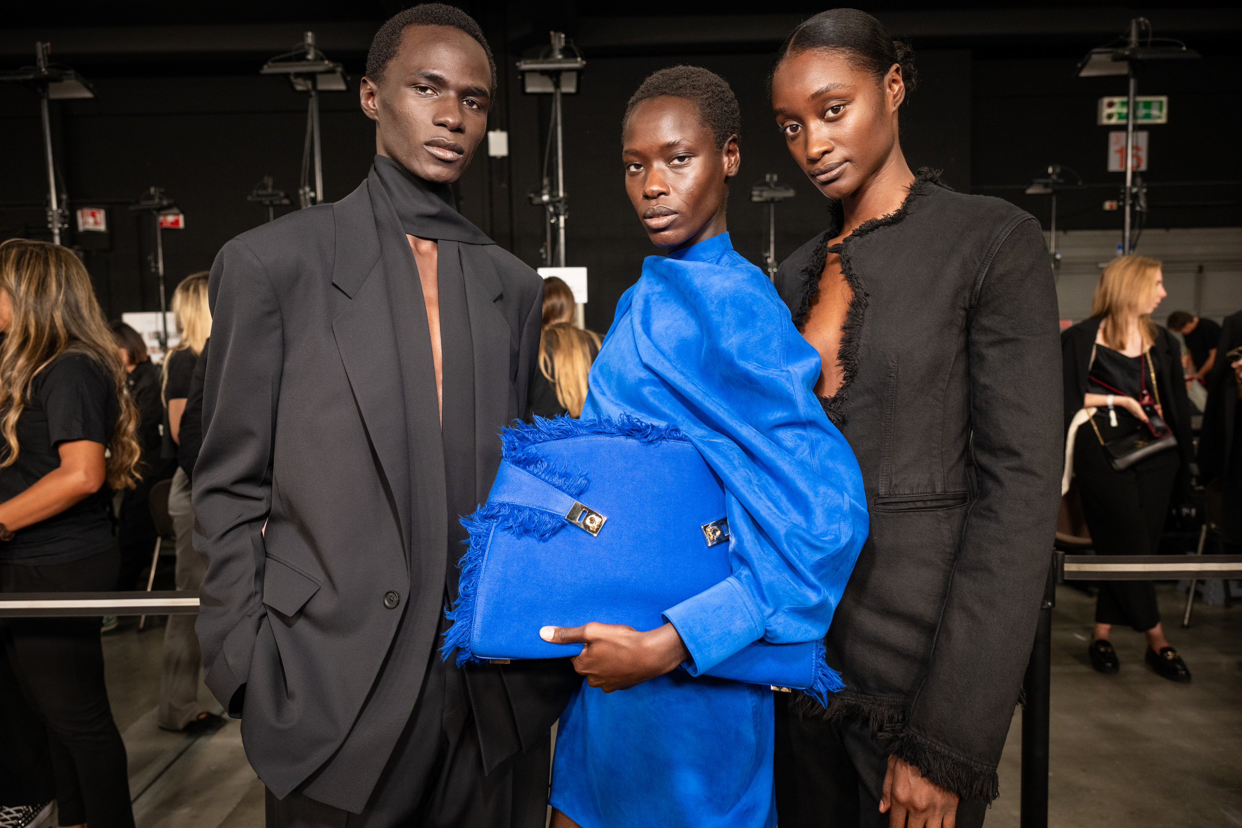 Ferragamo Spring 2025 Fashion Show Backstage