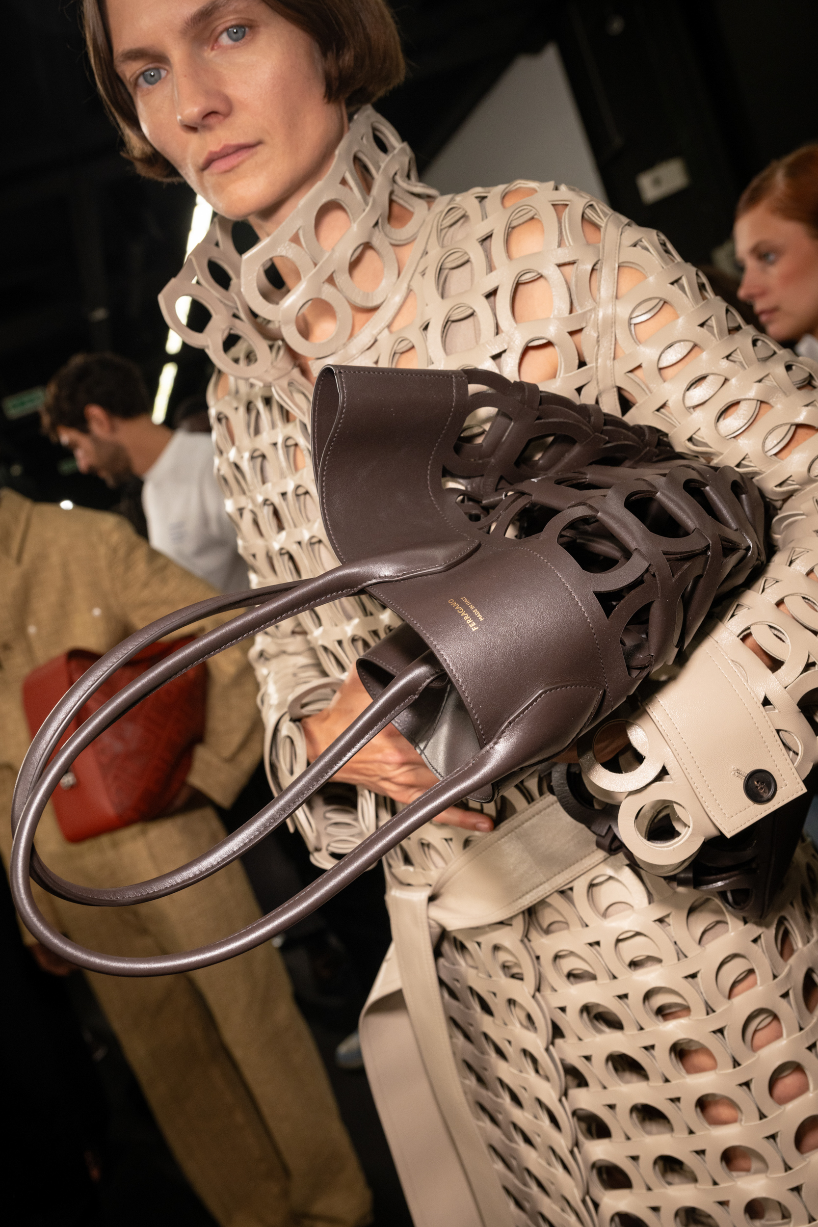 Ferragamo Spring 2025 Fashion Show Backstage