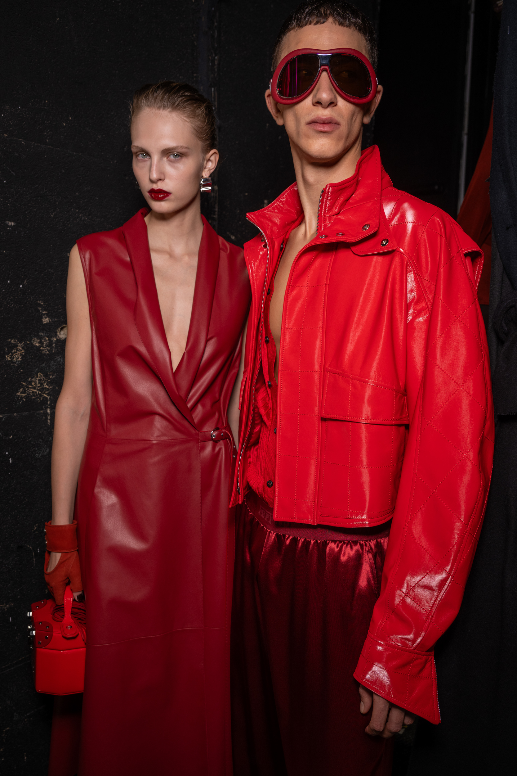 Ferrari Spring 2025 Fashion Show Backstage