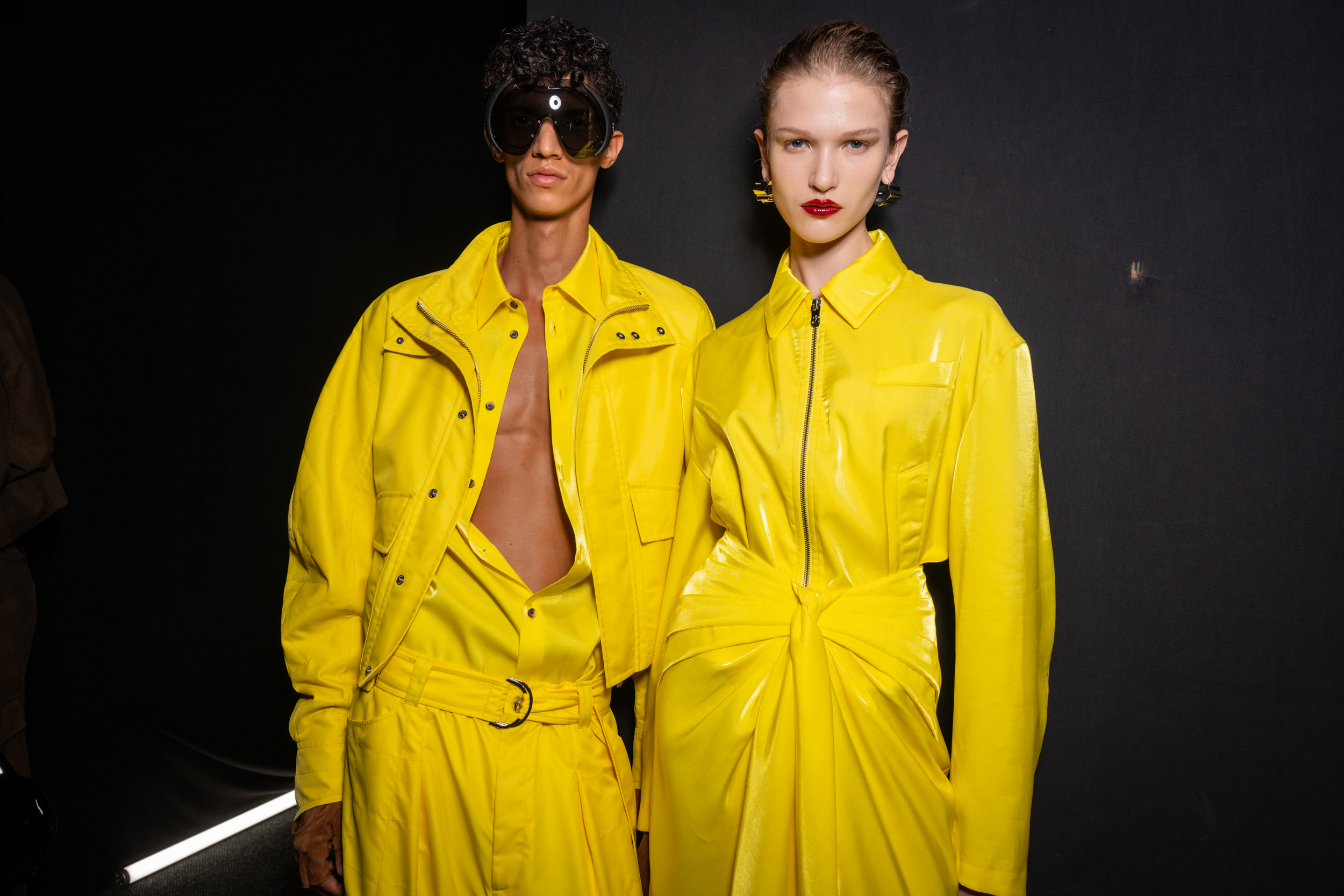 Ferrari Spring 2025 Fashion Show Backstage