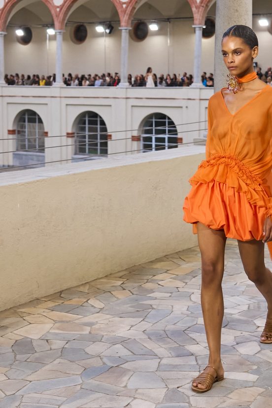 Alberta Ferretti Spring 2025 Fashion Show Atmosphere