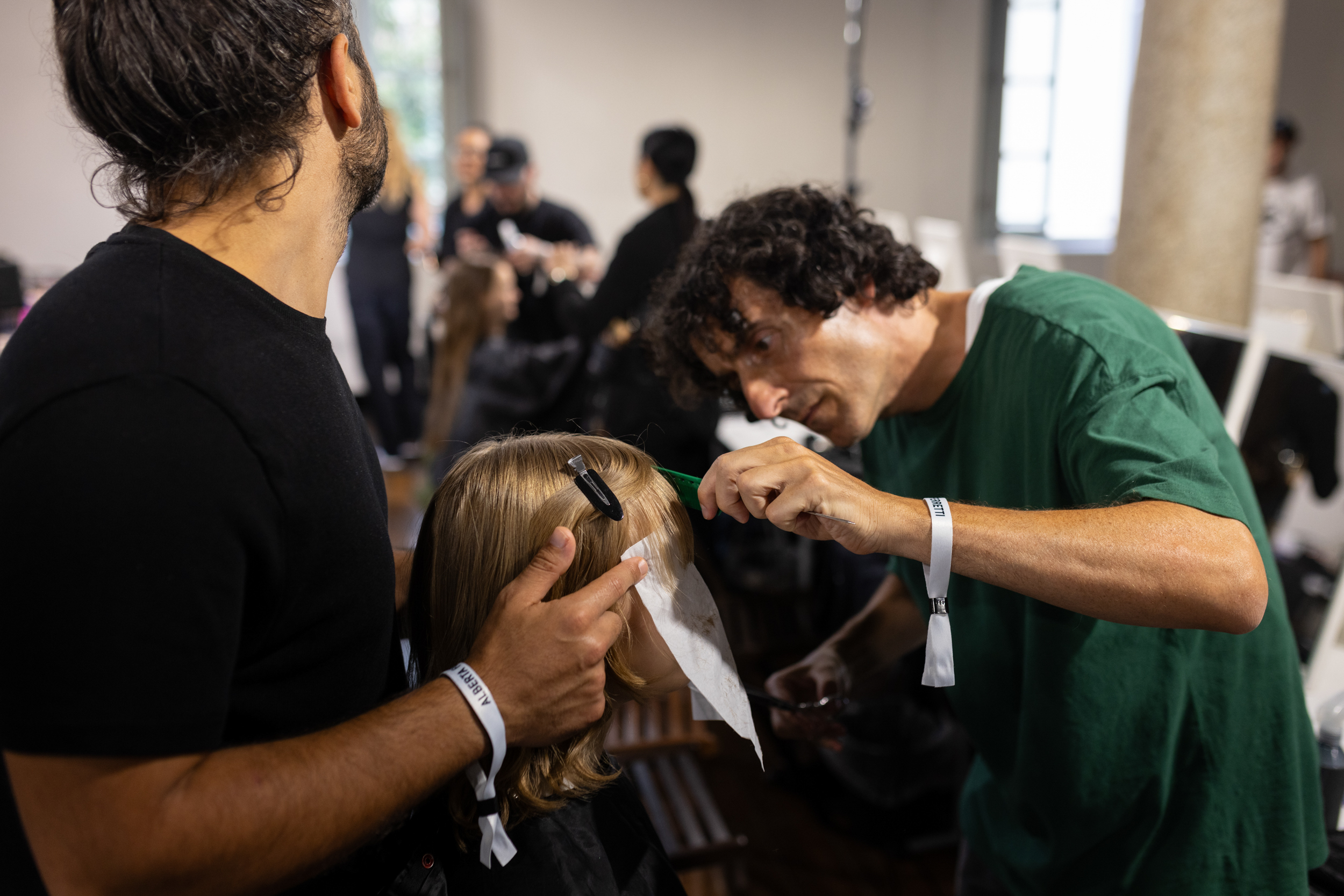 Alberta Ferretti Spring 2025 Fashion Show Backstage