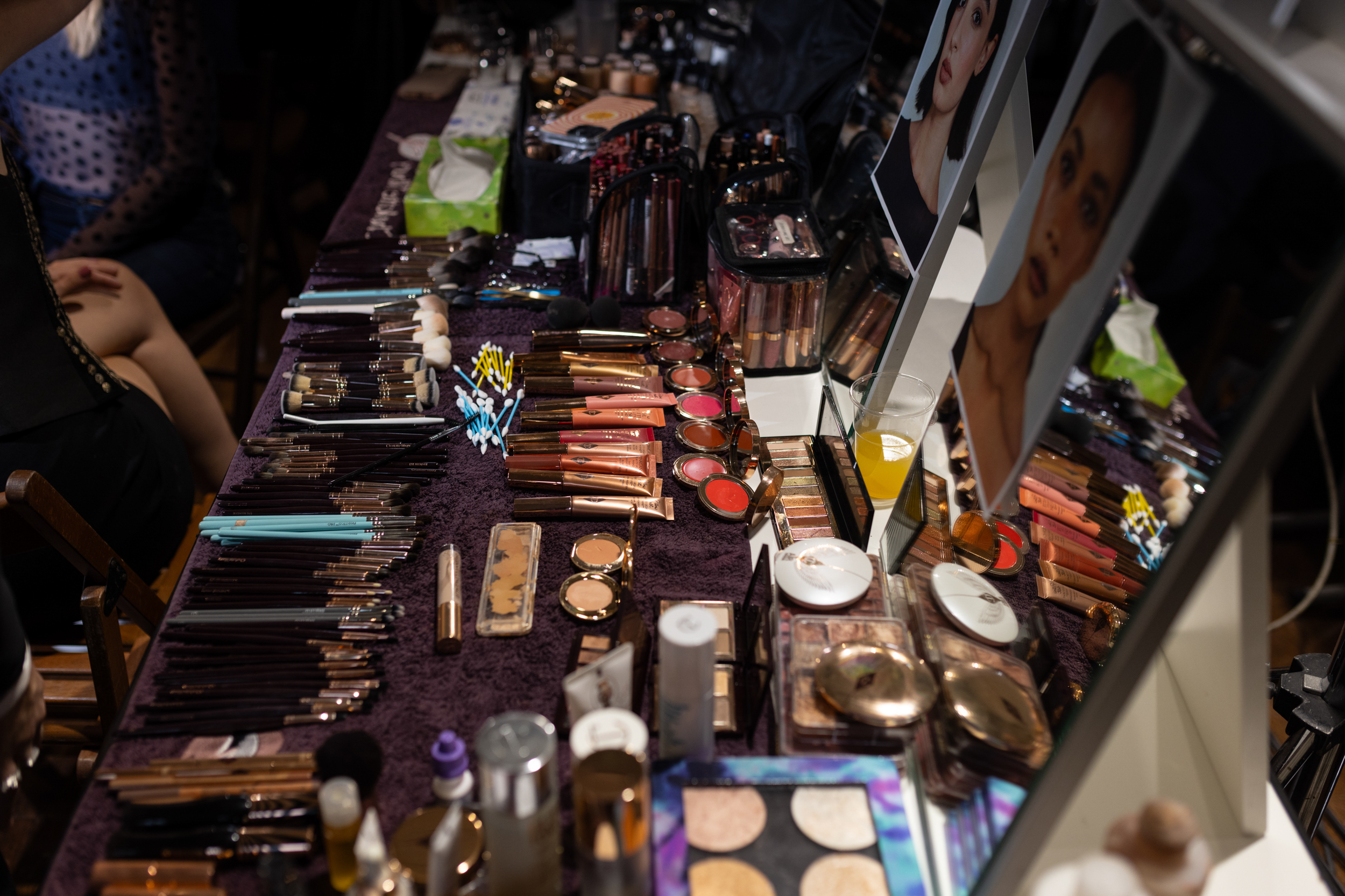 Alberta Ferretti Spring 2025 Fashion Show Backstage