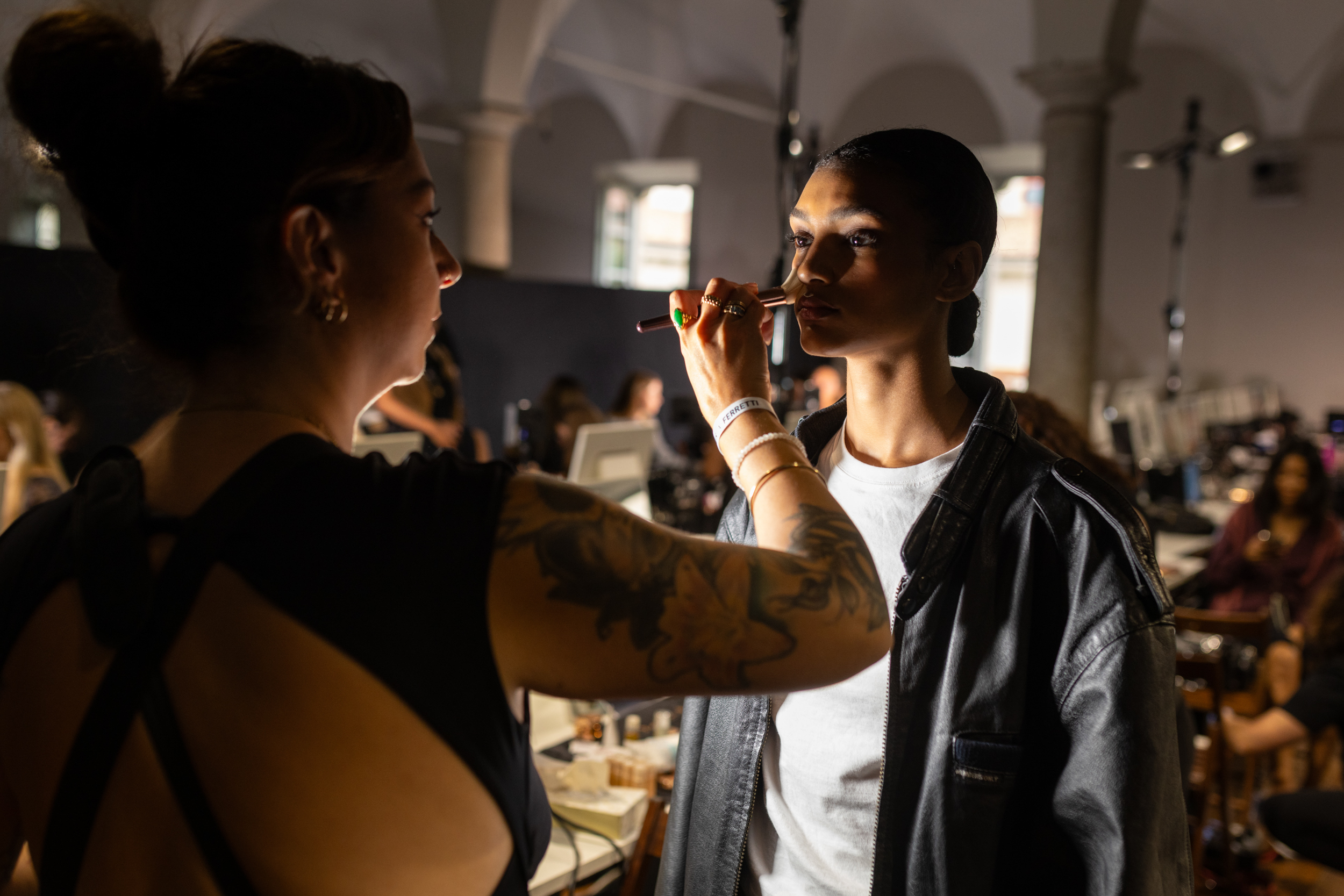 Alberta Ferretti Spring 2025 Fashion Show Backstage