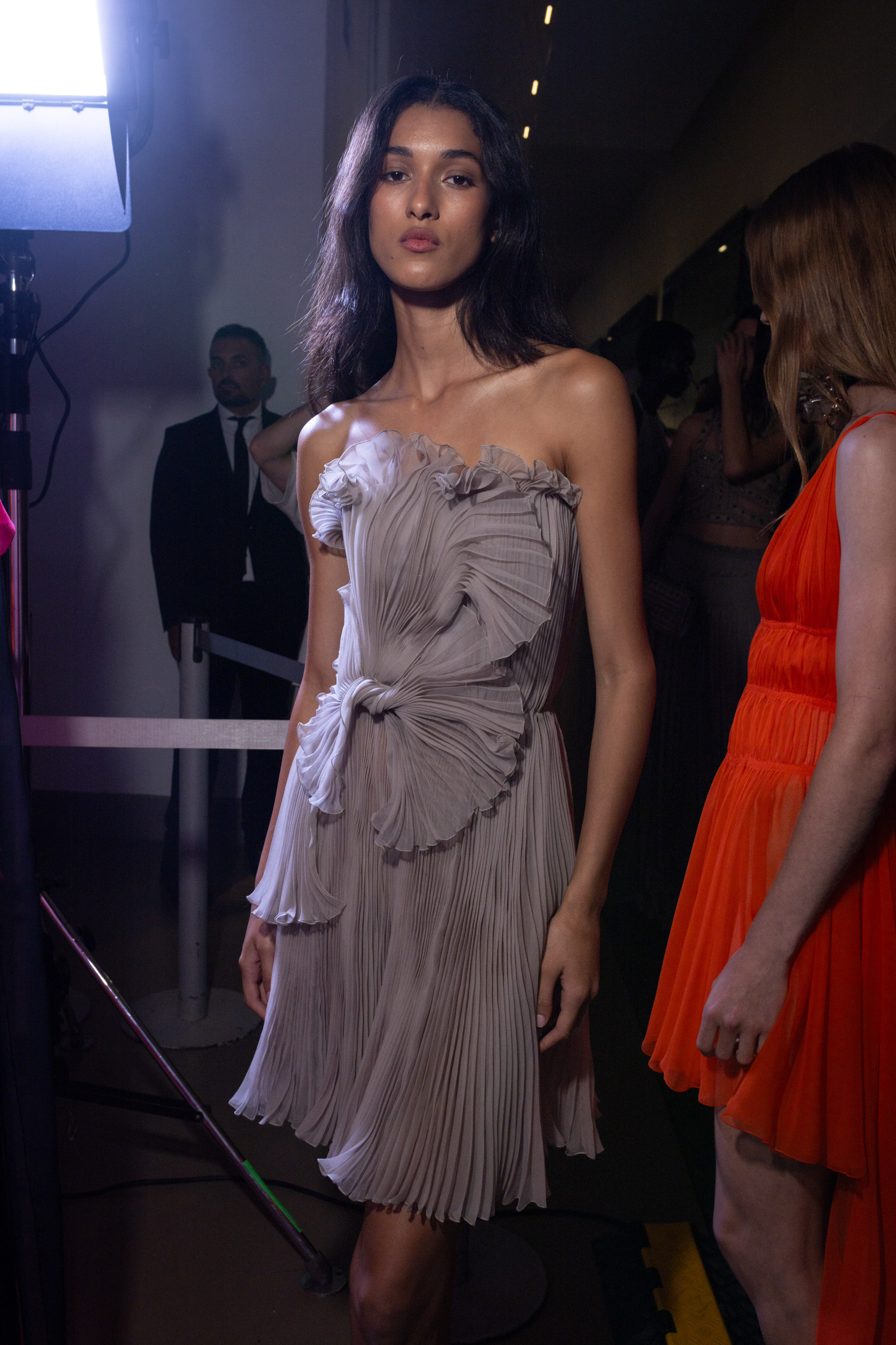 Alberta Ferretti Spring 2025 Fashion Show Backstage