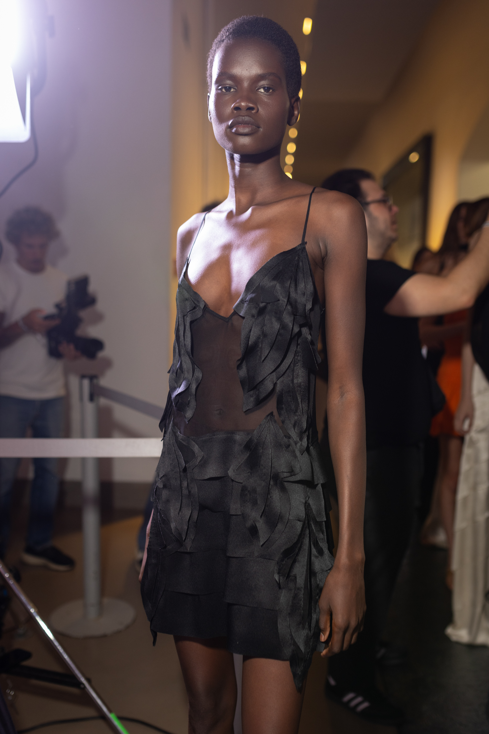 Alberta Ferretti Spring 2025 Fashion Show Backstage