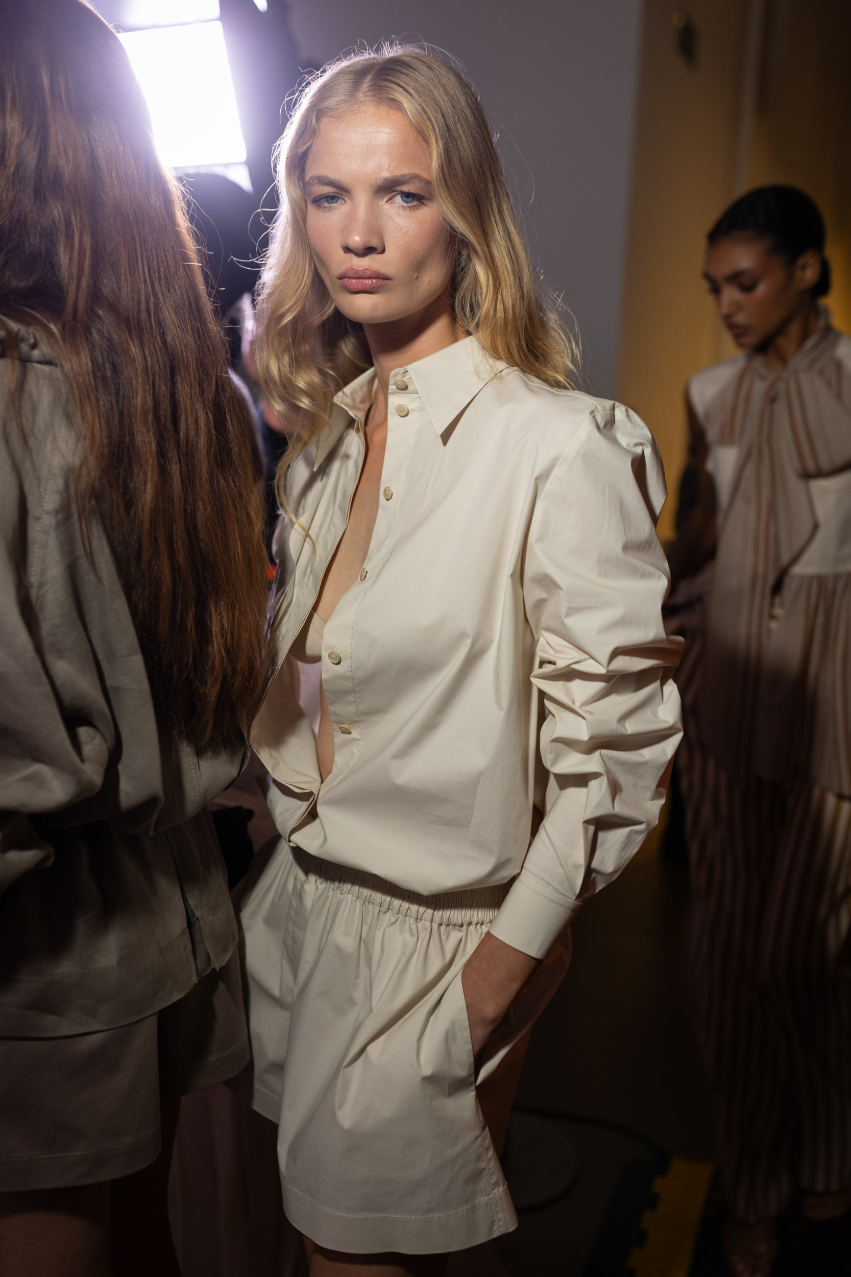 Alberta Ferretti Spring 2025 Fashion Show Backstage