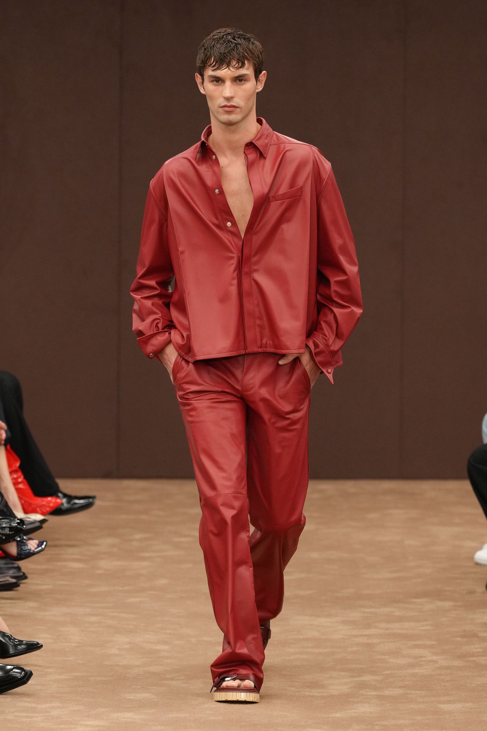 Ferrari Spring 2025 Fashion Show