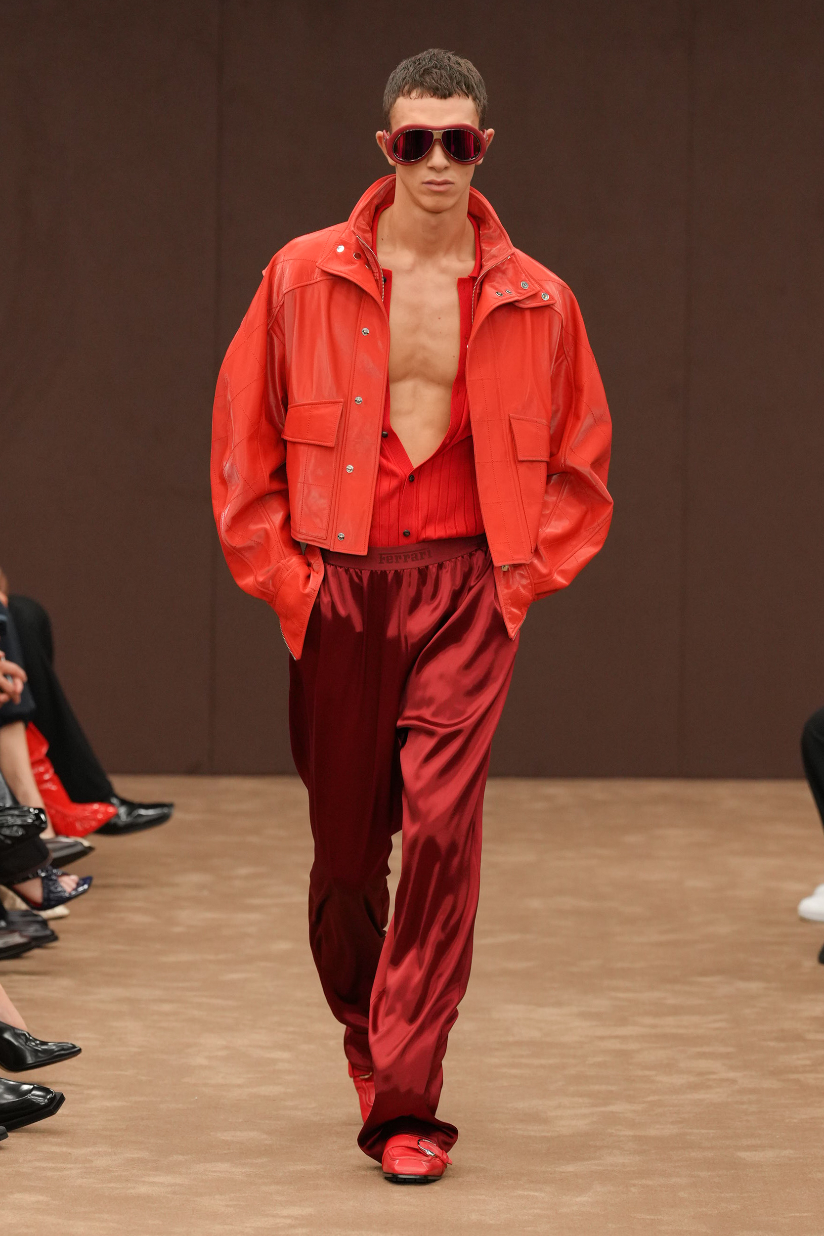 Ferrari Spring 2025 Fashion Show