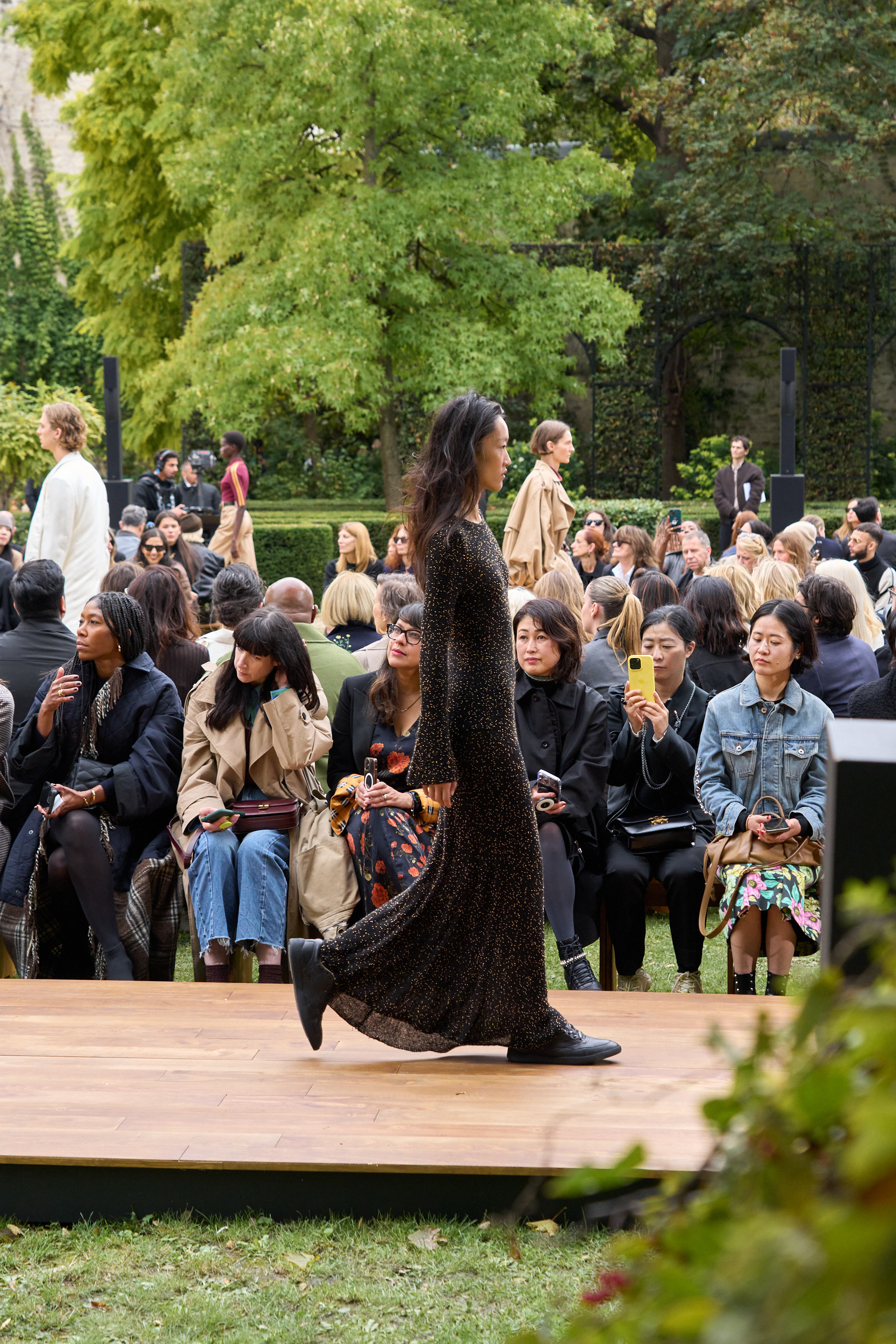 Gabriela Hearst Spring 2025 Fashion Show Atmosphere