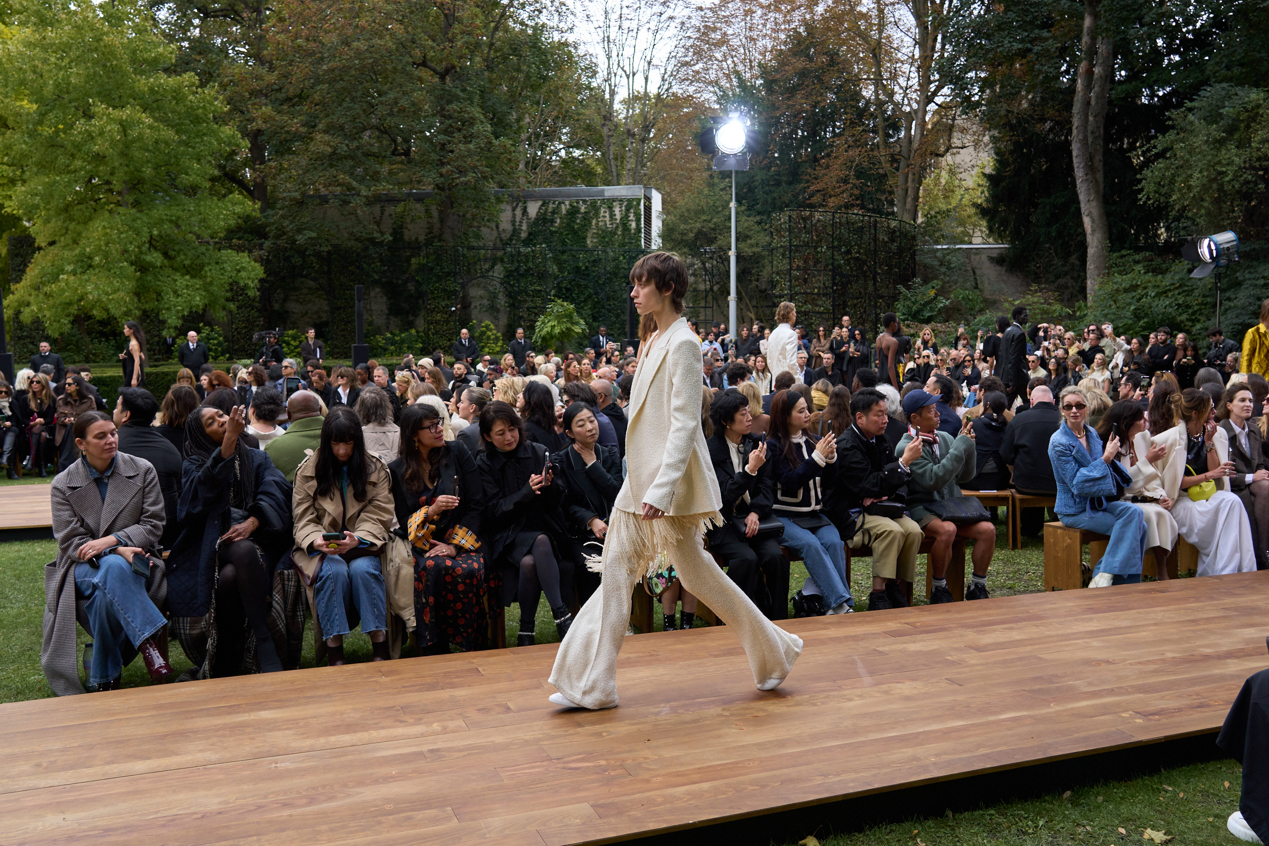 Gabriela Hearst Spring 2025 Fashion Show Atmosphere