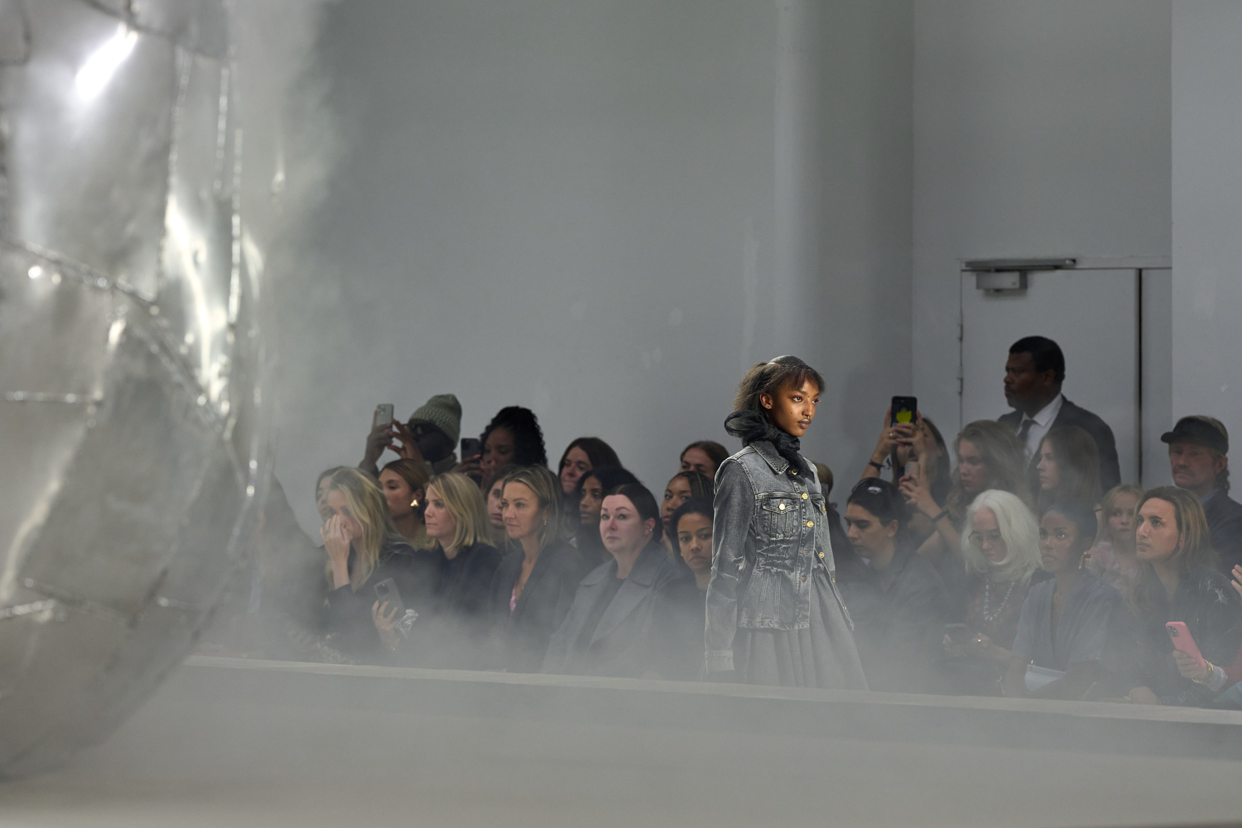 Ganni Spring 2025 Fashion Show Atmosphere