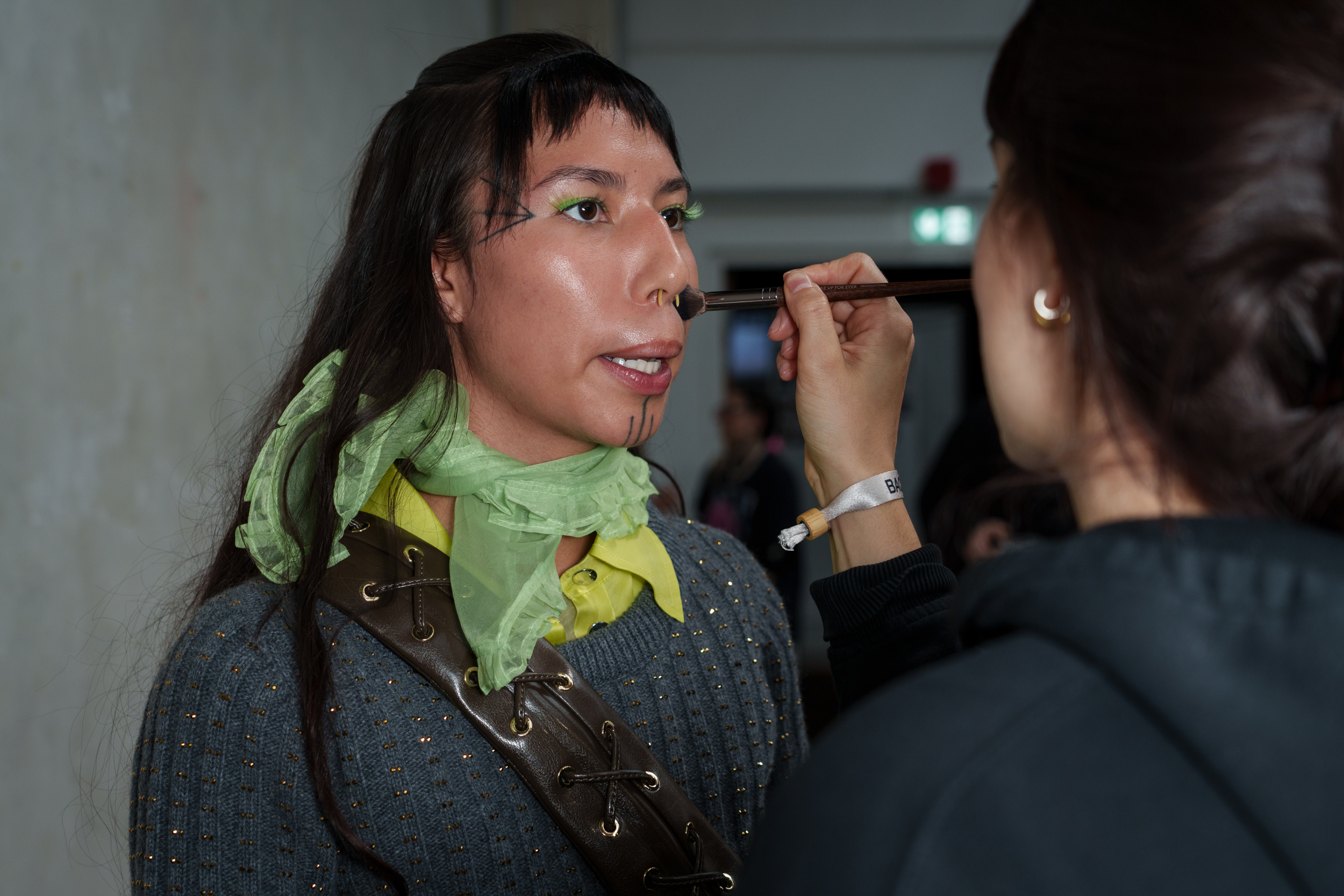 Ganni Spring 2025 Fashion Show Backstage