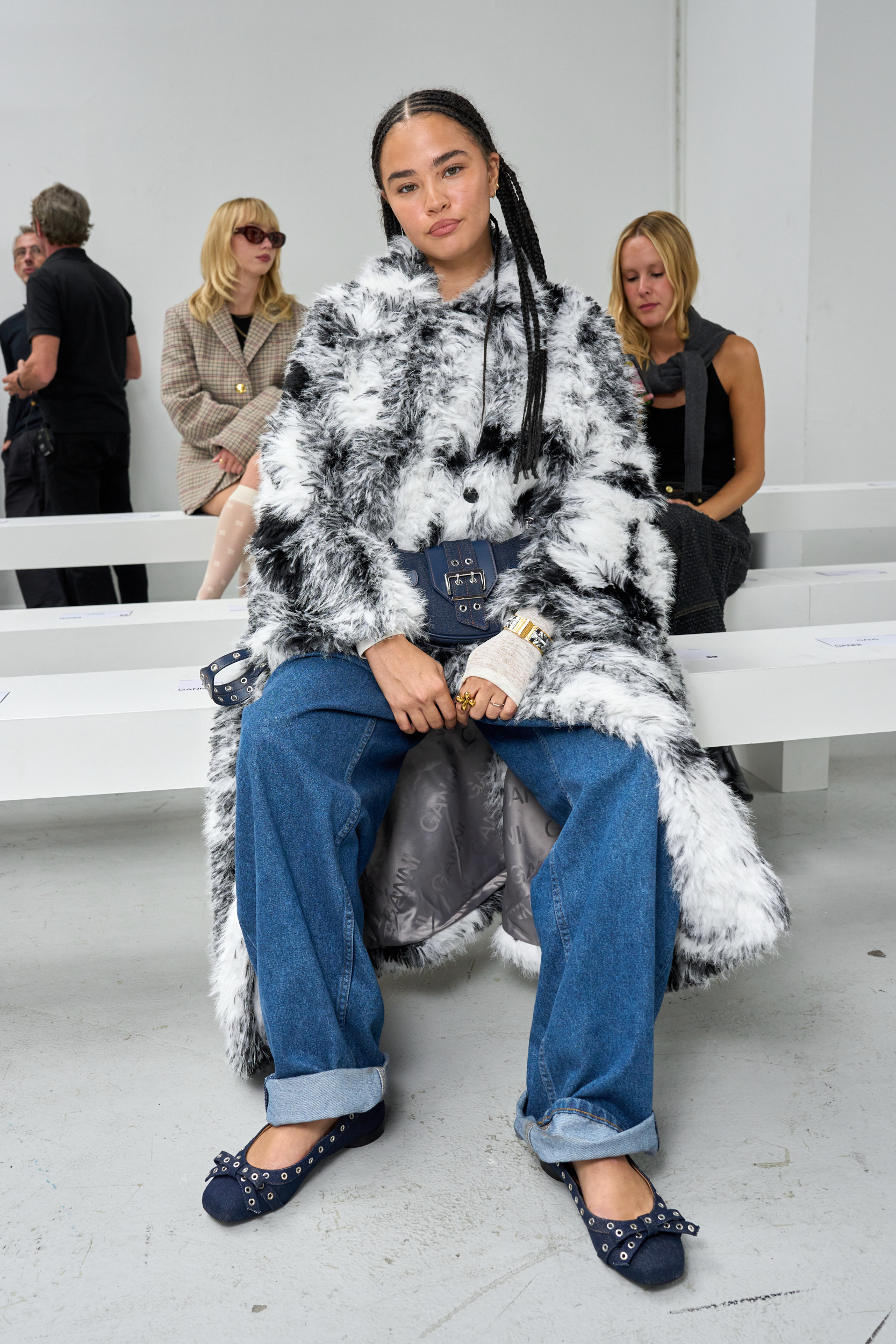 Ganni Spring 2025 Fashion Show Front Row