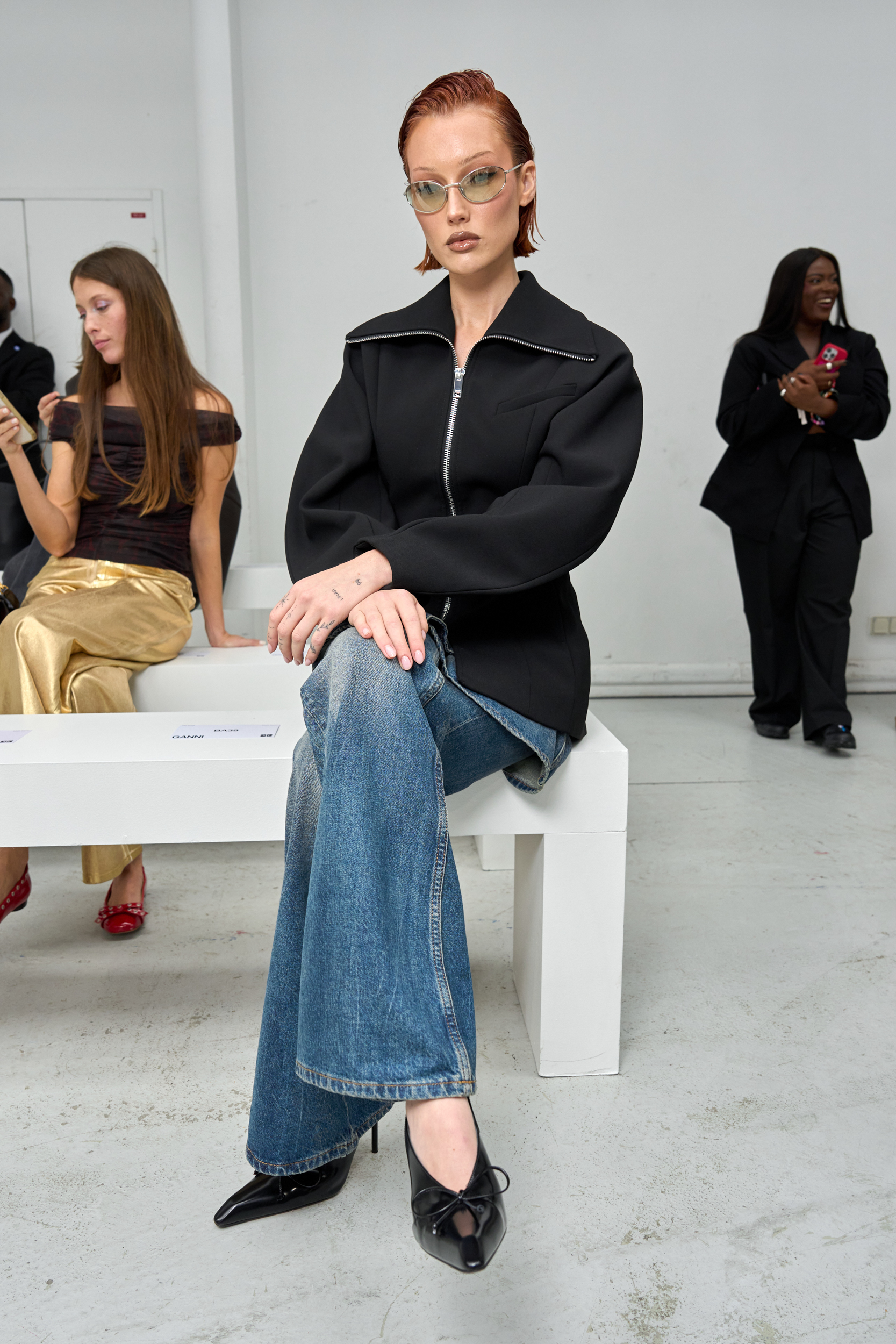 Ganni Spring 2025 Fashion Show Front Row