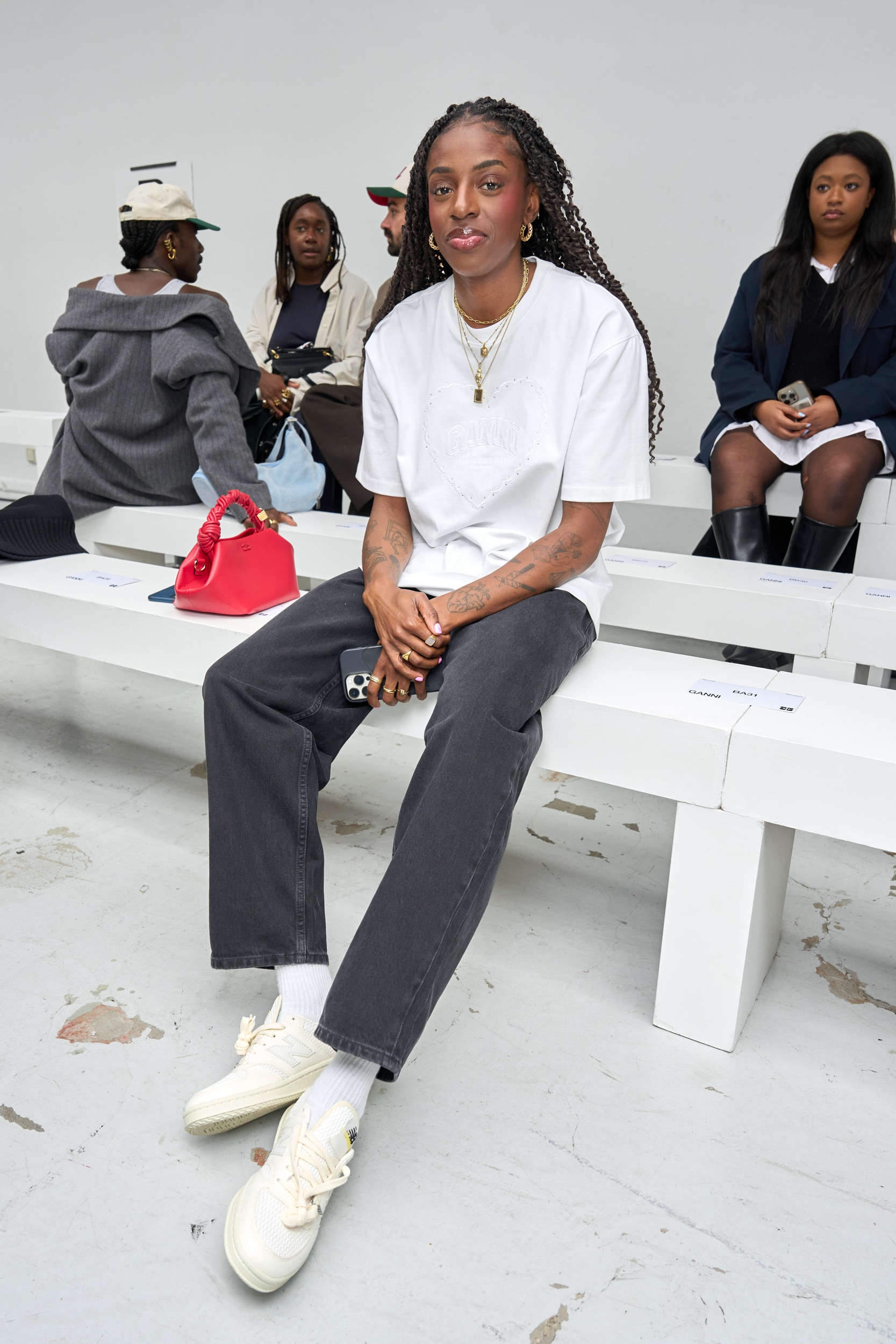 Ganni Spring 2025 Fashion Show Front Row