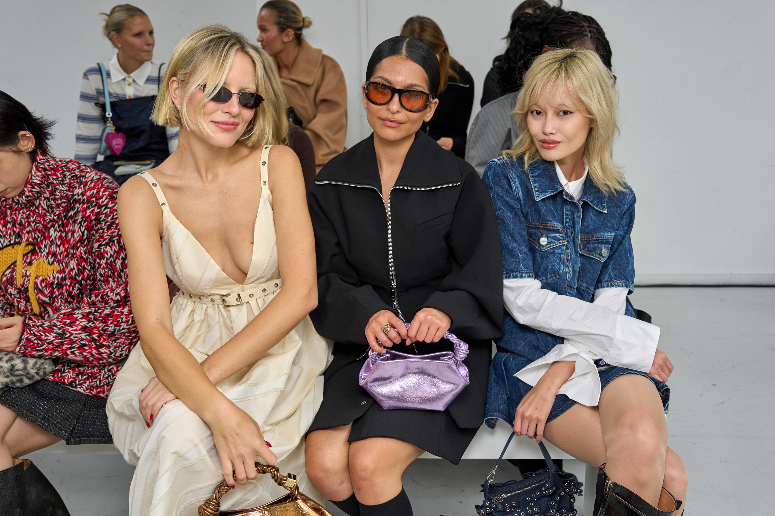 Ganni Spring 2025 Fashion Show Front Row