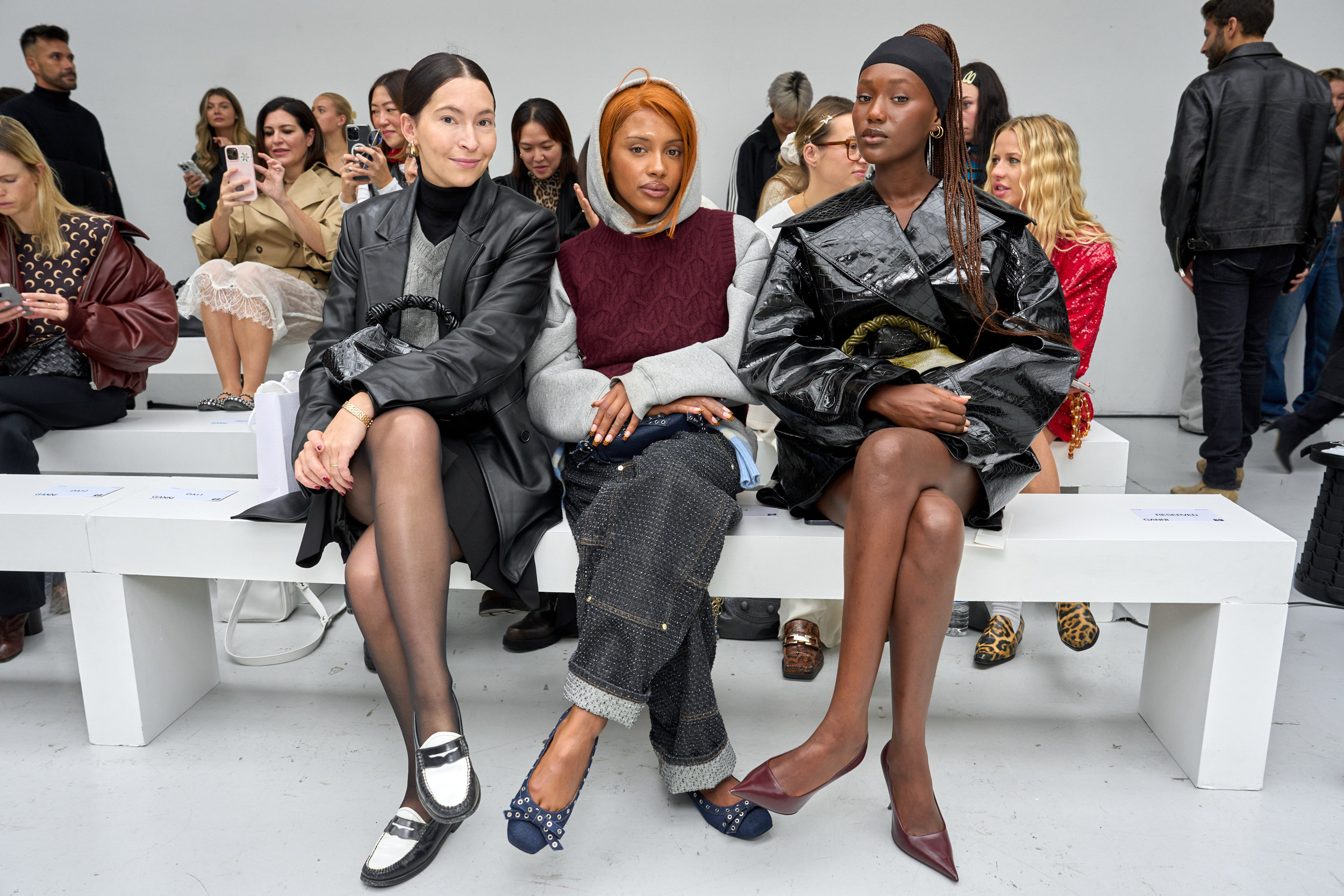 Ganni Spring 2025 Fashion Show Front Row