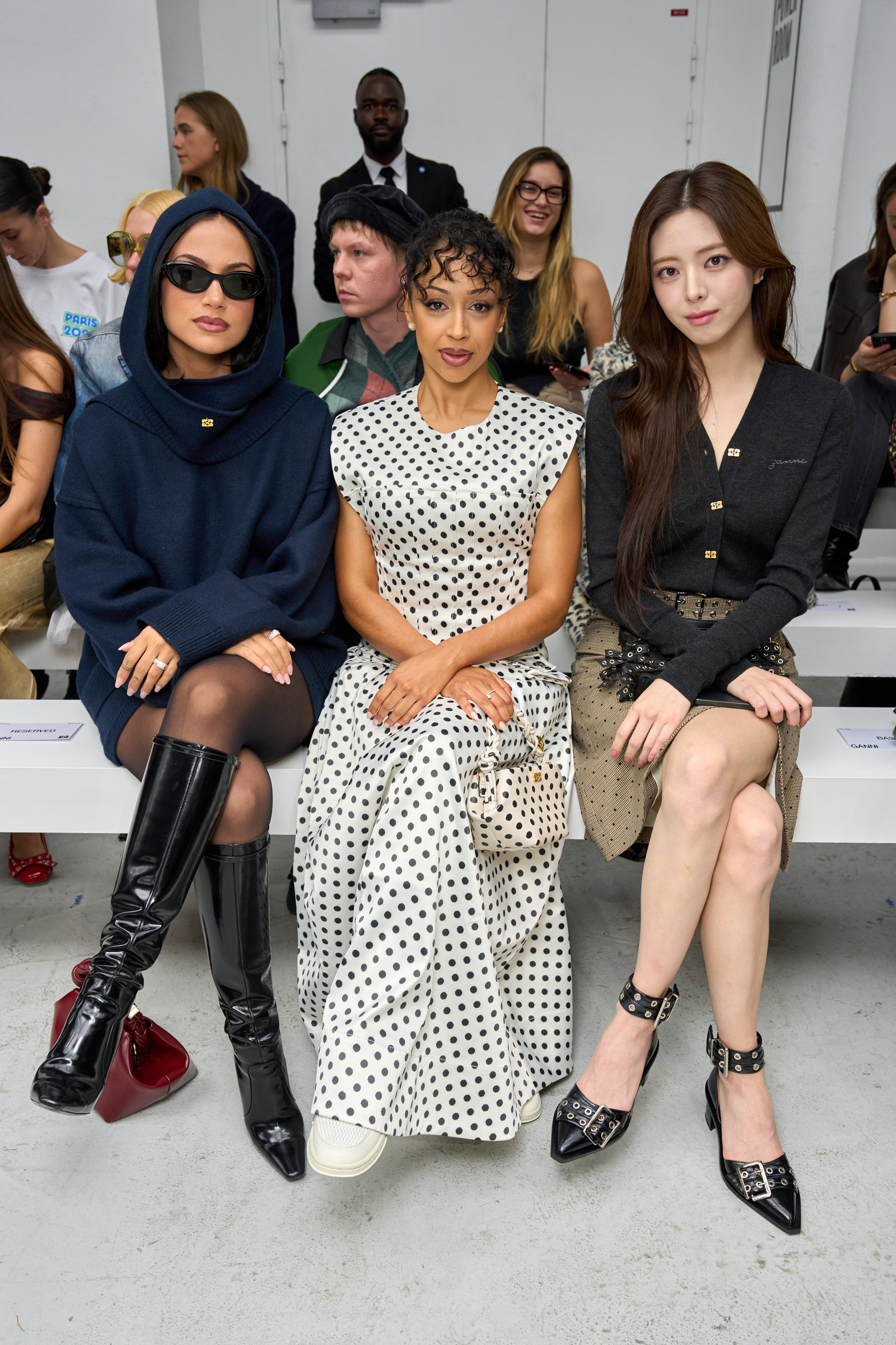 Ganni Spring 2025 Fashion Show Front Row