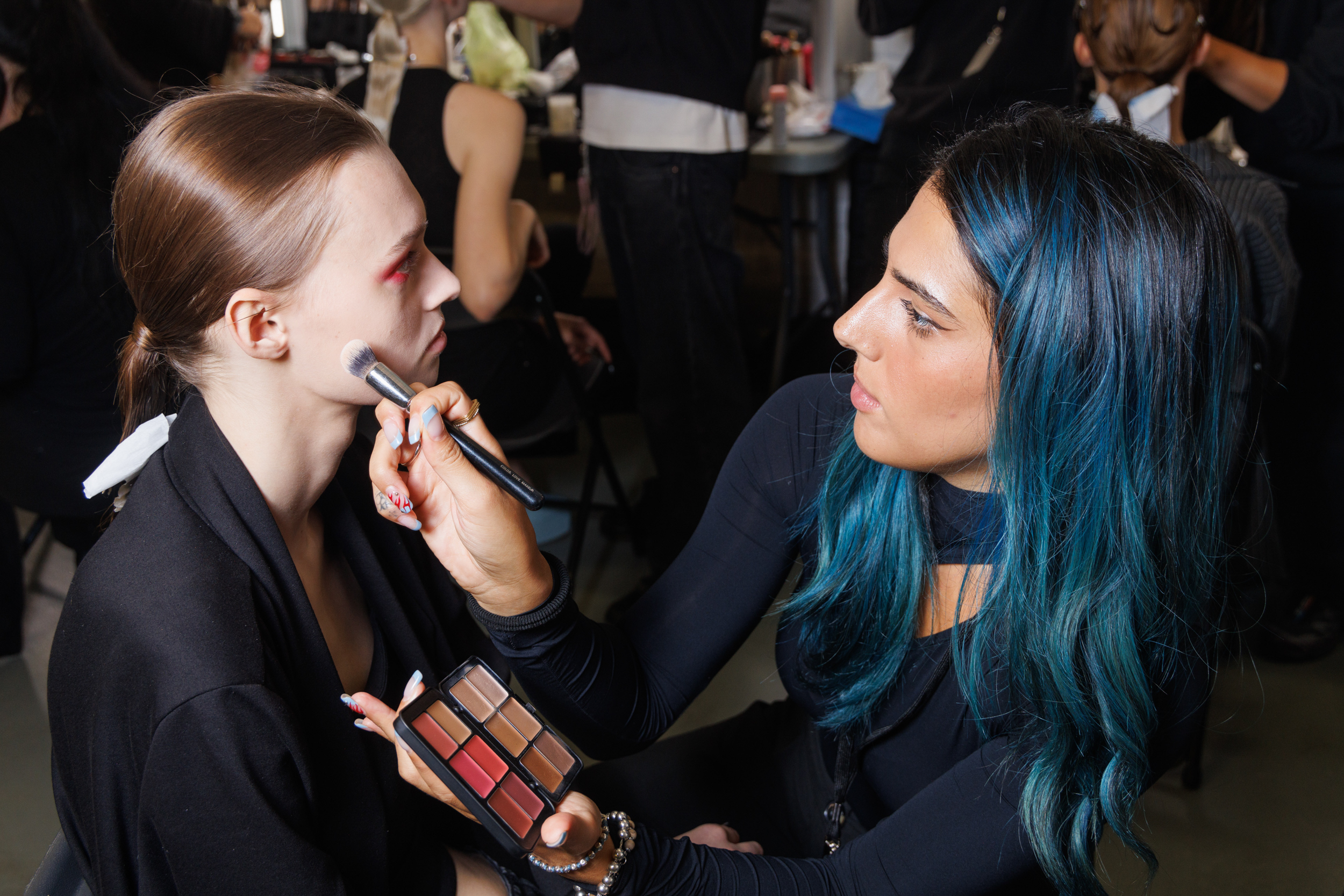 Germanier Spring 2025 Fashion Show Backstage