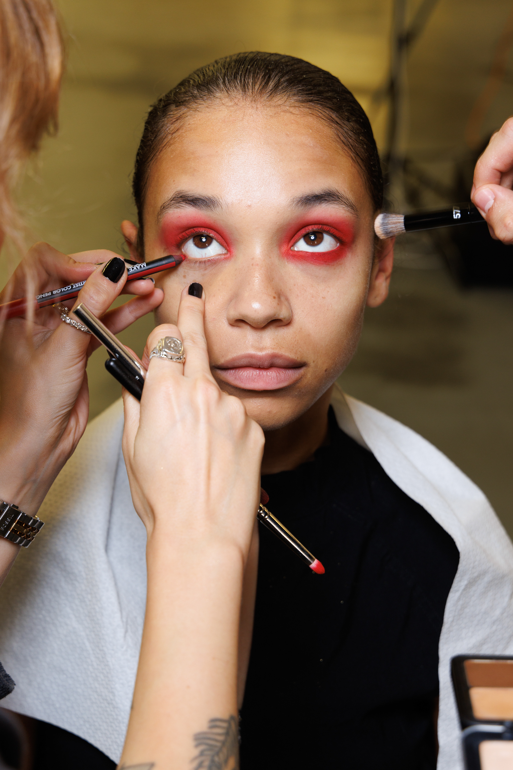 Germanier Spring 2025 Fashion Show Backstage