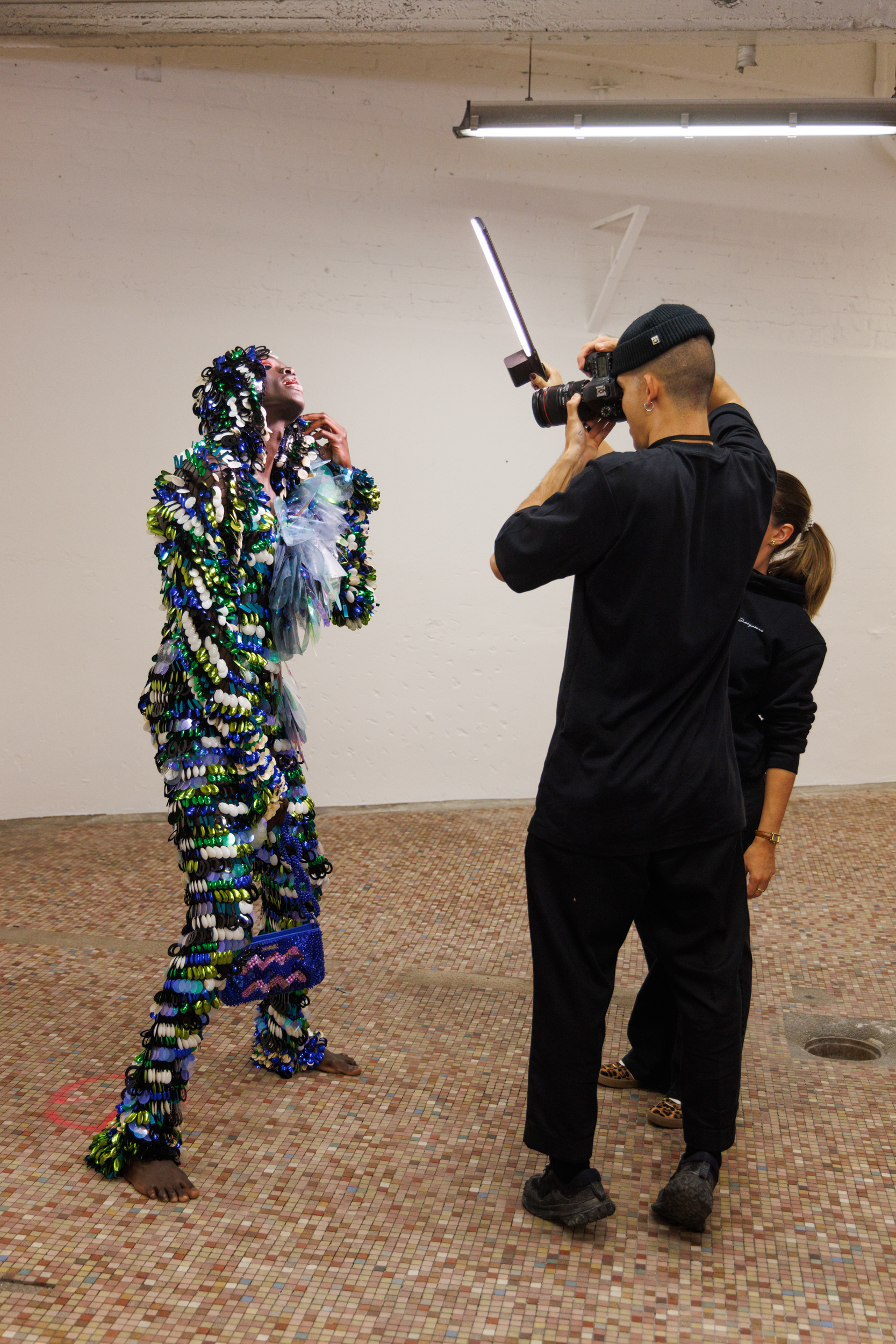 Germanier Spring 2025 Fashion Show Backstage