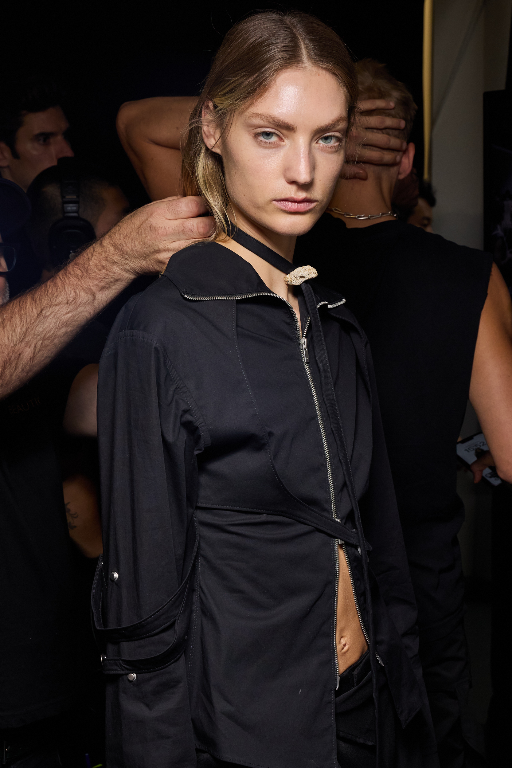 Heliot Emil Spring 2025 Fashion Show Backstage