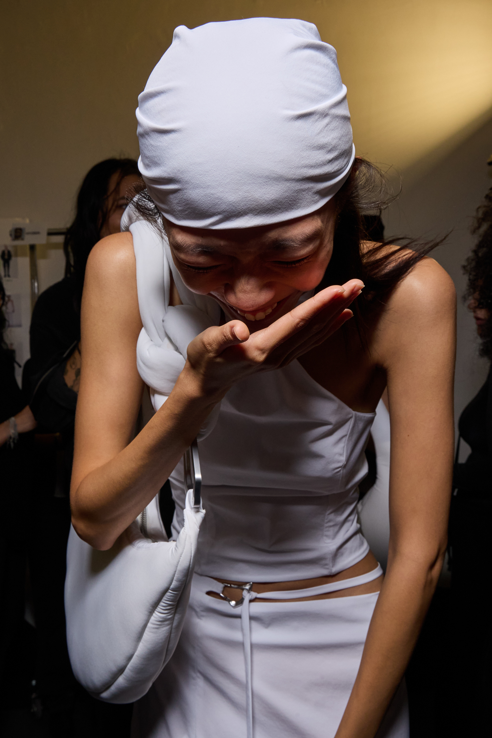 Heliot Emil Spring 2025 Fashion Show Backstage