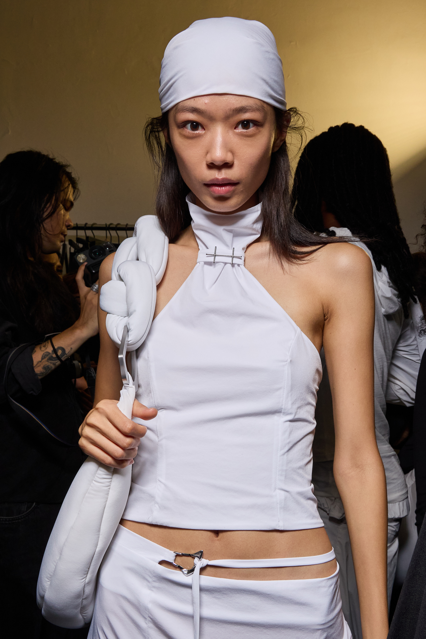 Heliot Emil Spring 2025 Fashion Show Backstage