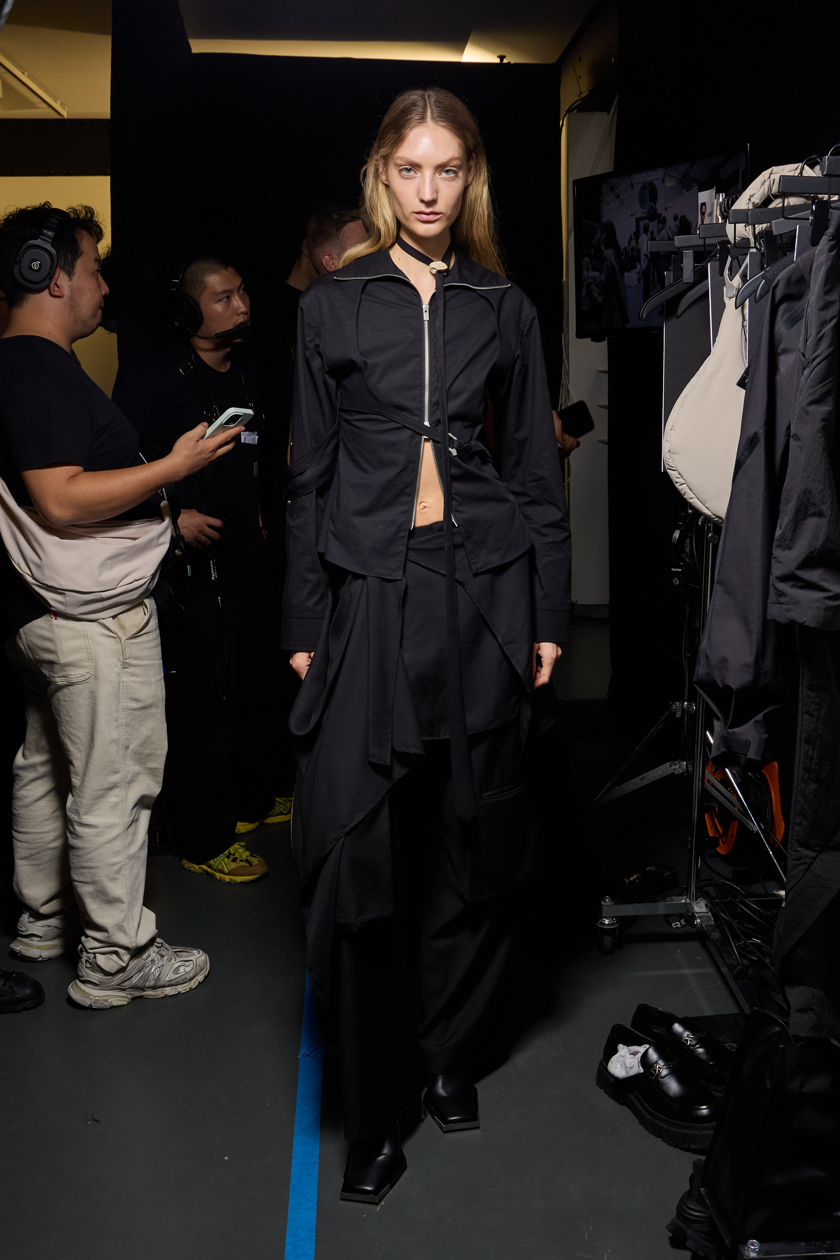 Heliot Emil Spring 2025 Fashion Show Backstage