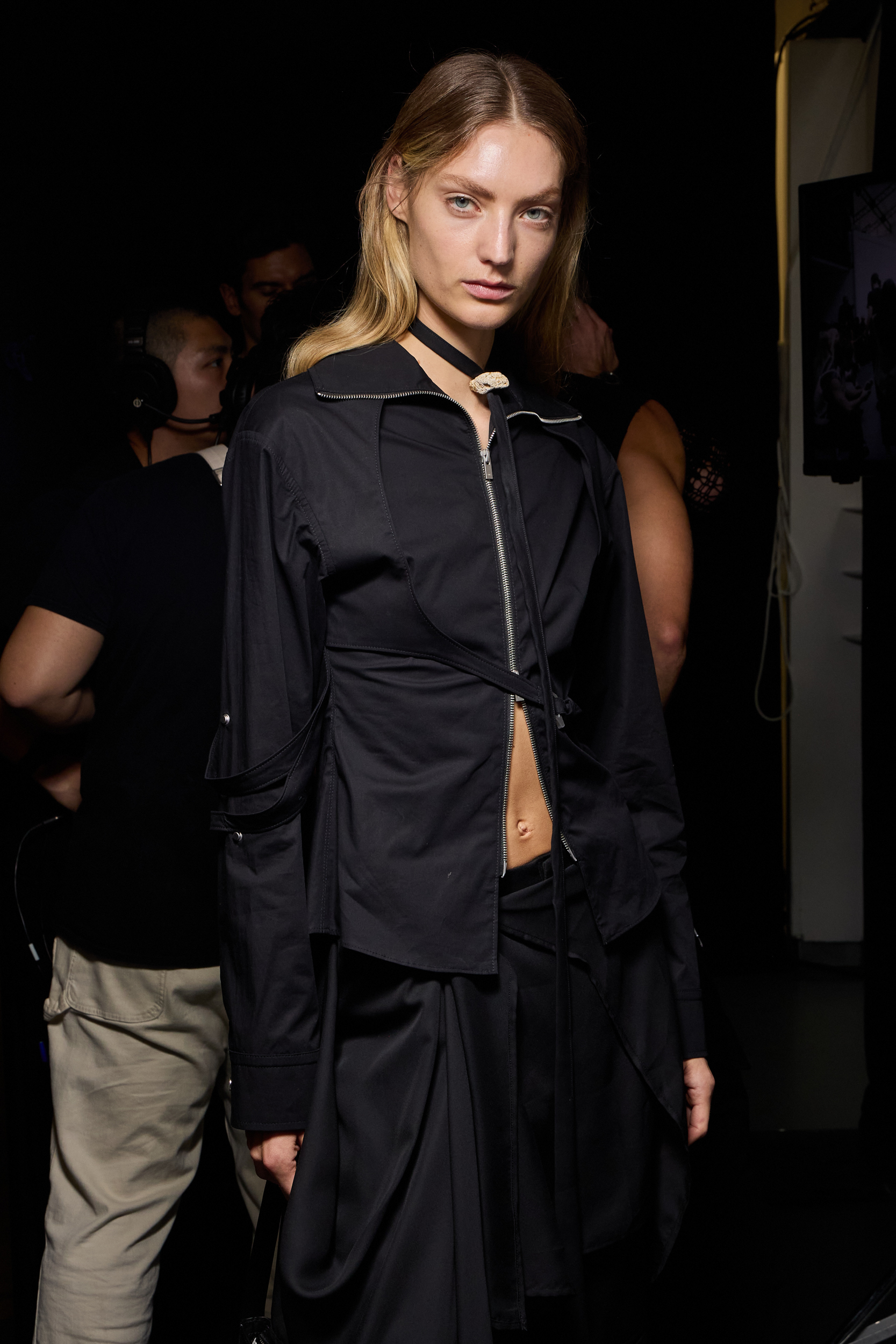 Heliot Emil Spring 2025 Fashion Show Backstage