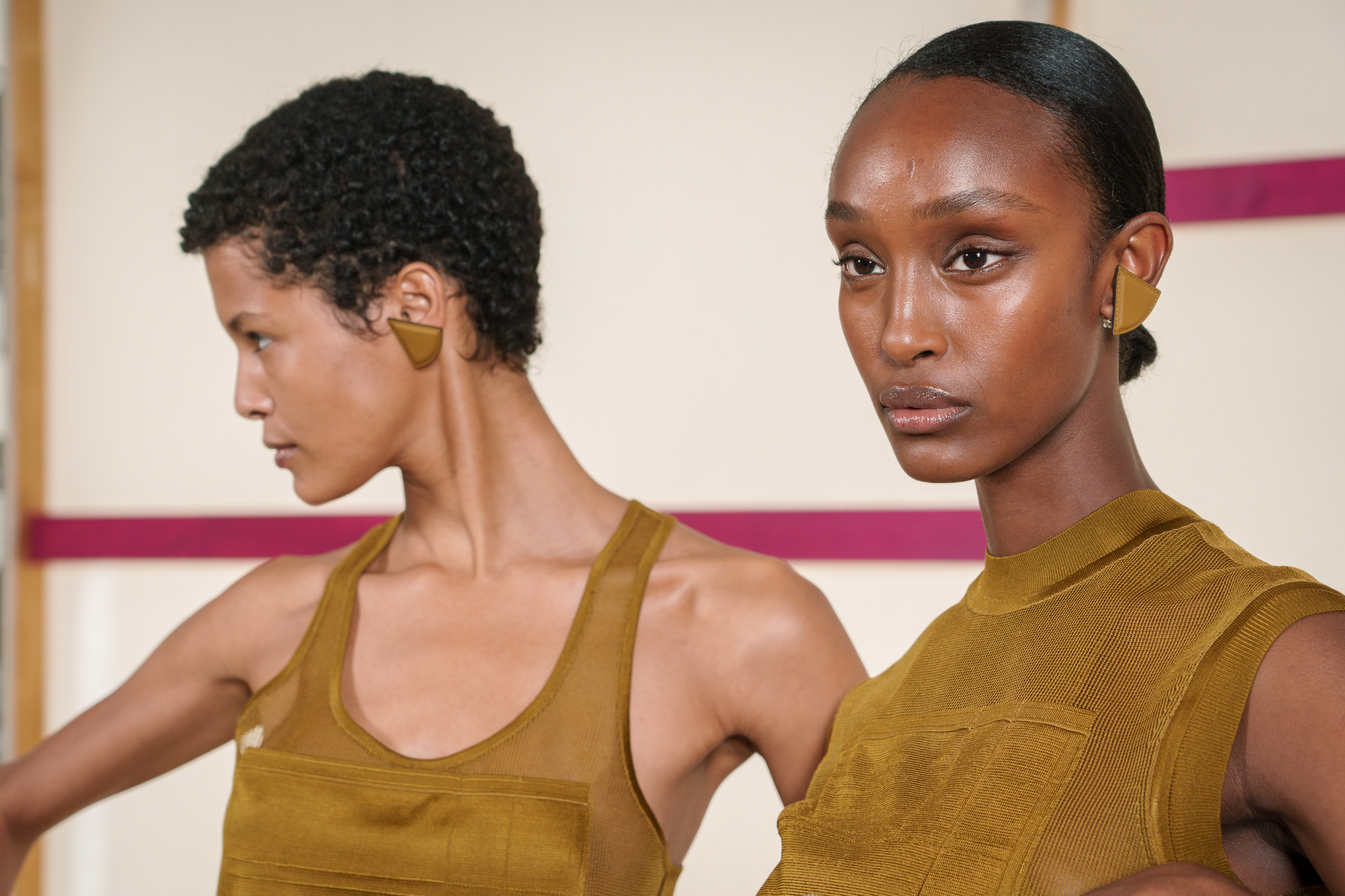 Hermes Spring 2025 Fashion Show Backstage