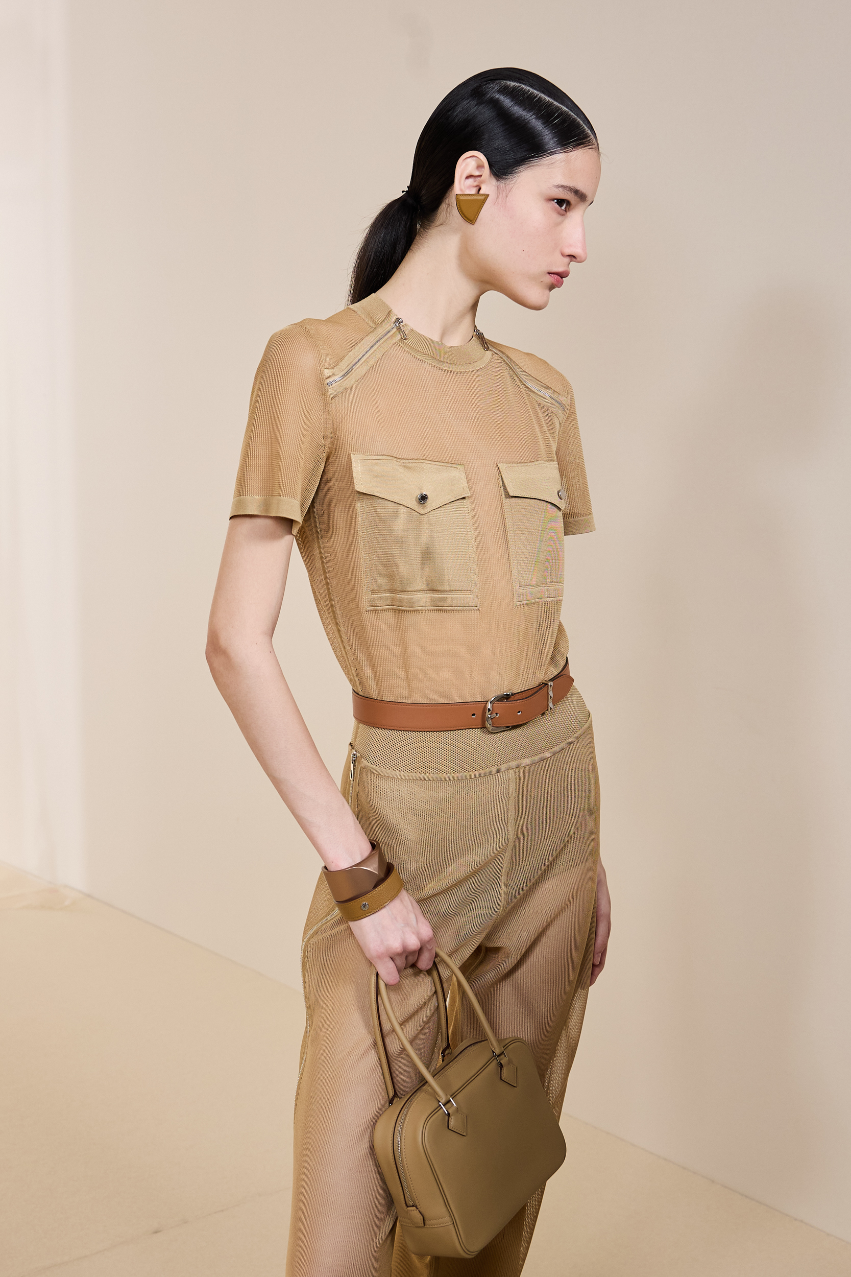 Hermes Spring 2025 Fashion Show Backstage