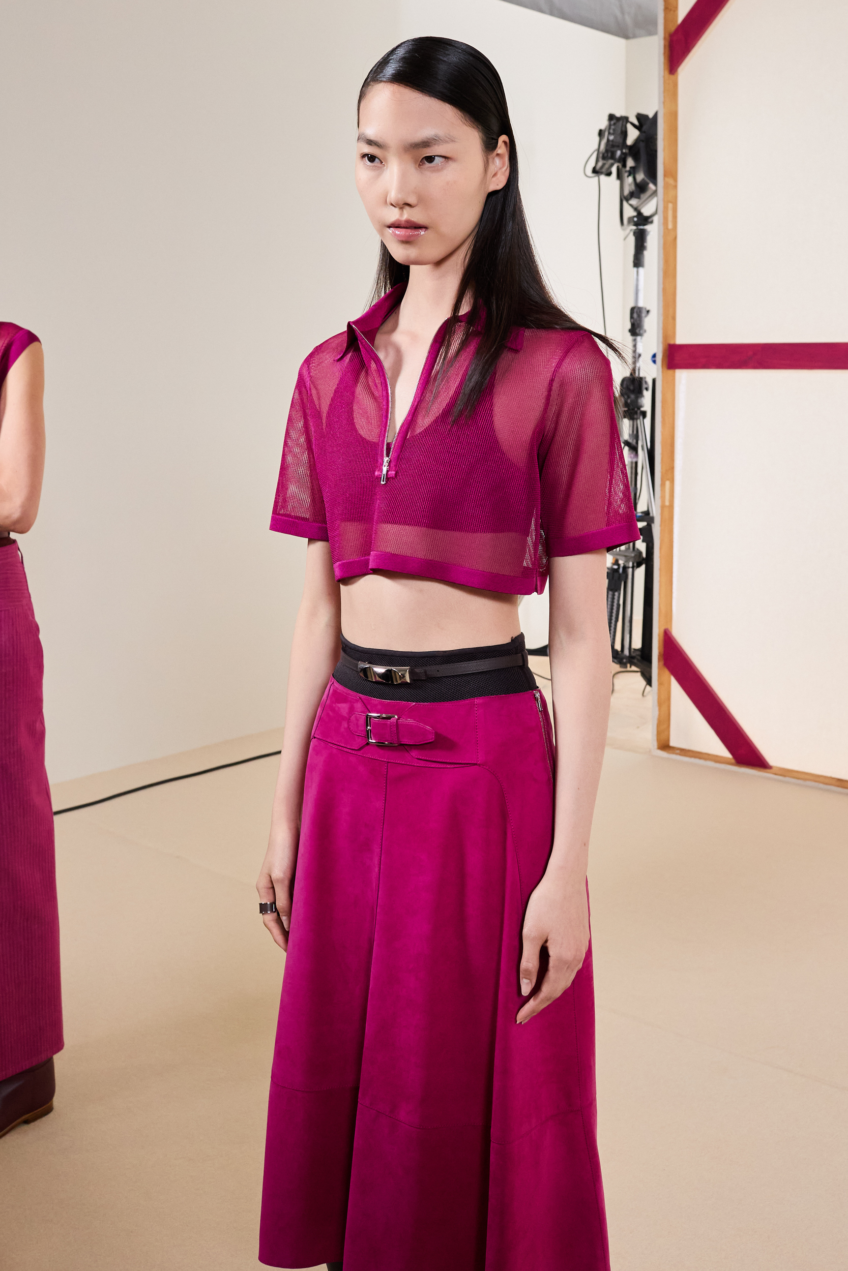 Hermes Spring 2025 Fashion Show Backstage