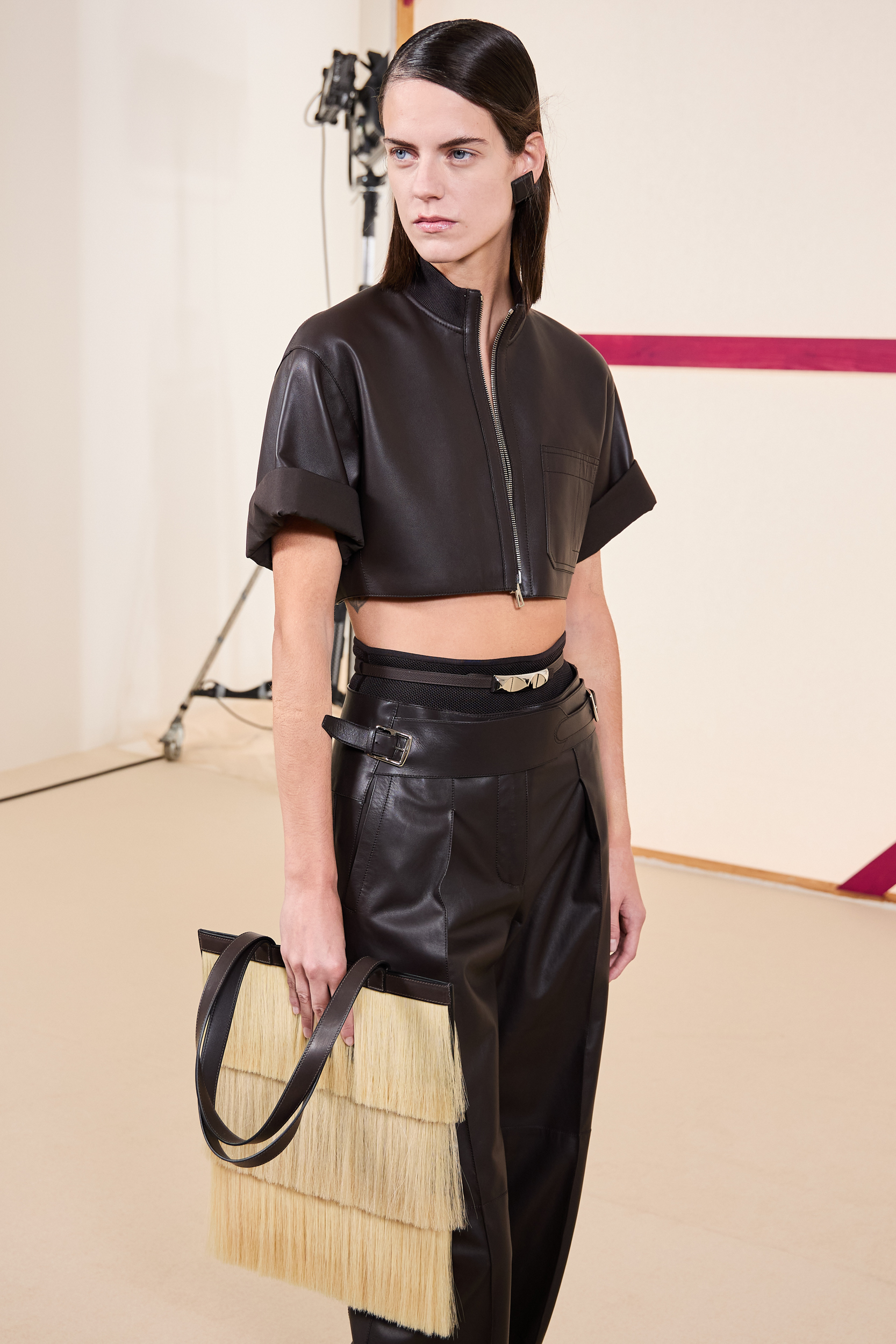 Hermes Spring 2025 Fashion Show Backstage