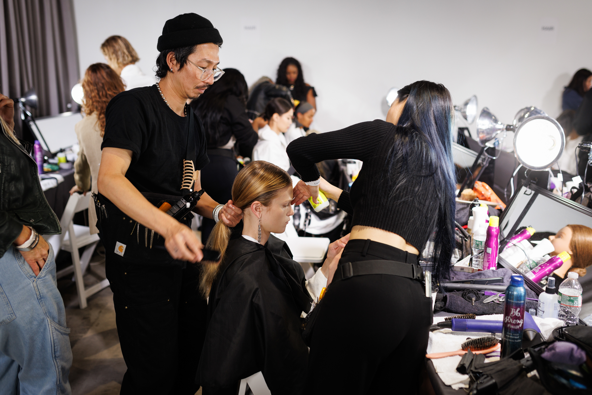 Carolina Herrera Spring 2025 Fashion Show Backstage