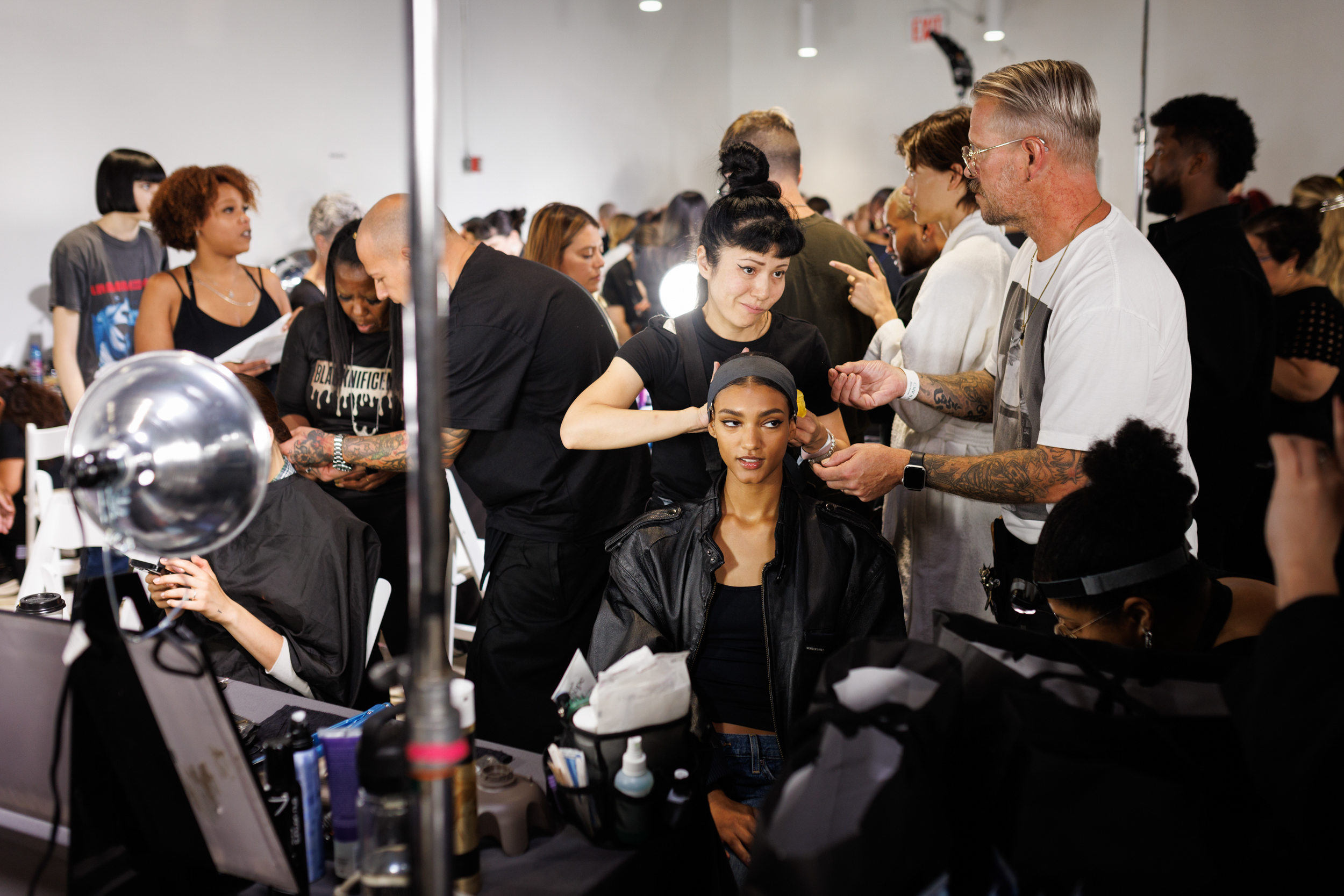 Carolina Herrera Spring 2025 Fashion Show Backstage