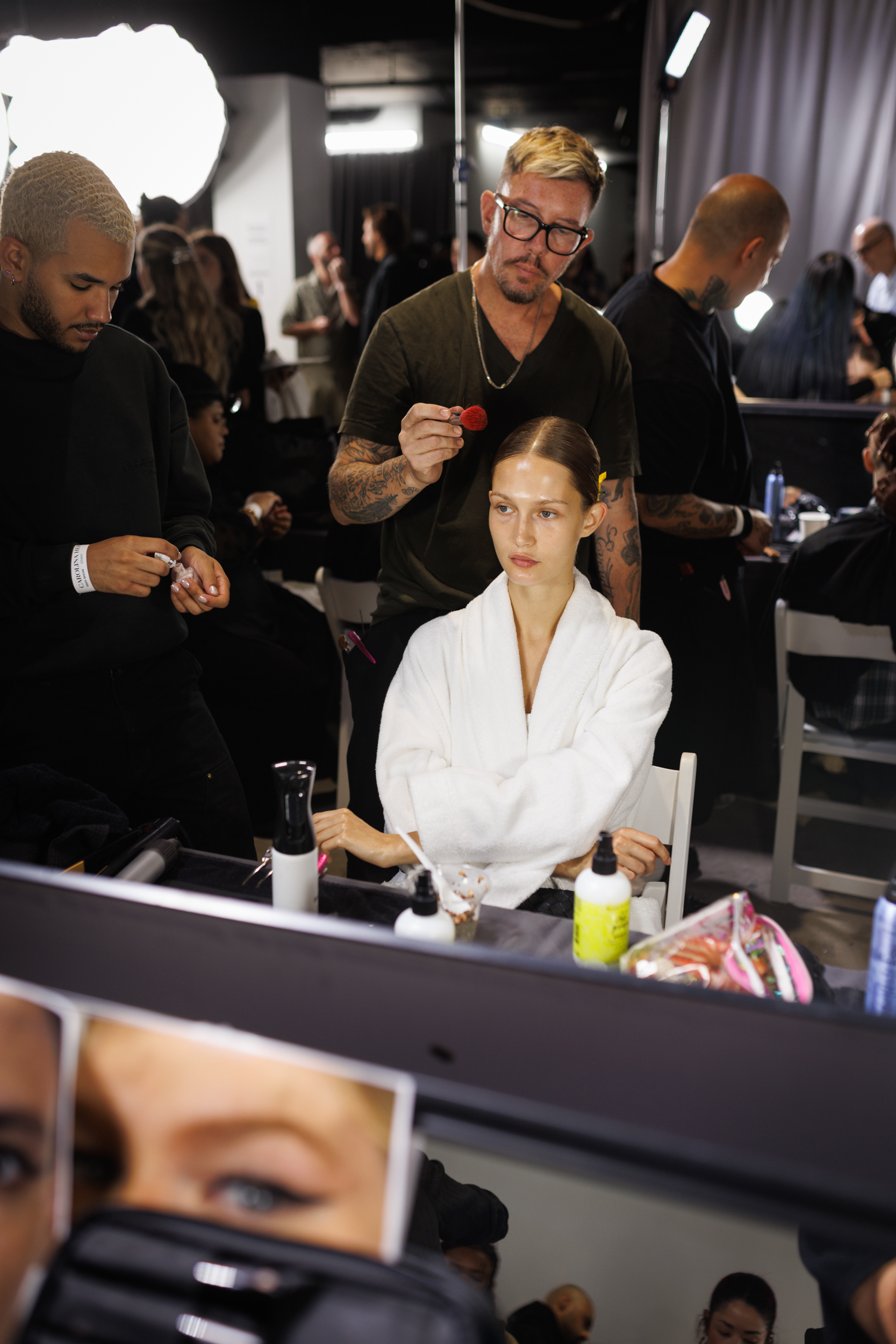 Carolina Herrera Spring 2025 Fashion Show Backstage