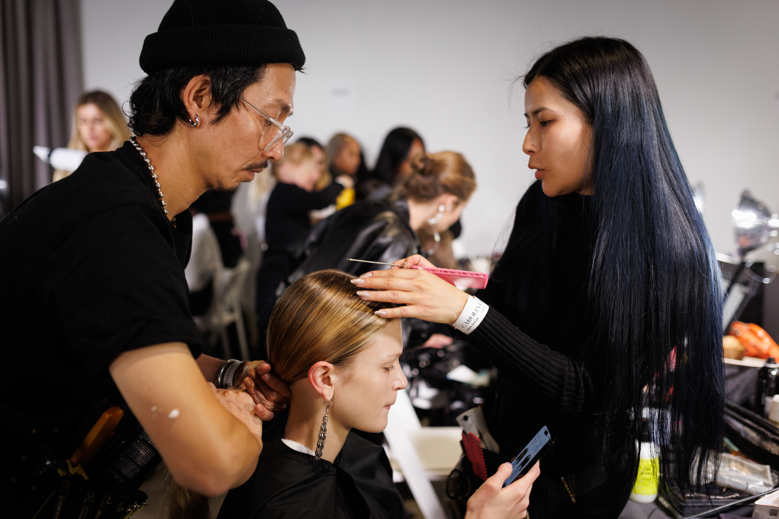 Carolina Herrera Spring 2025 Fashion Show Backstage