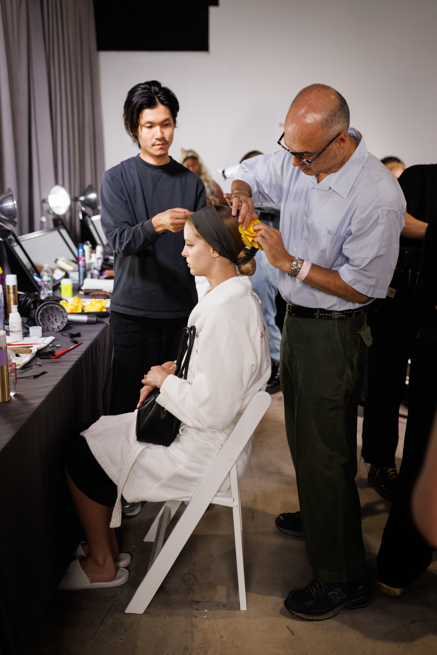 Carolina Herrera Spring 2025 Fashion Show Backstage