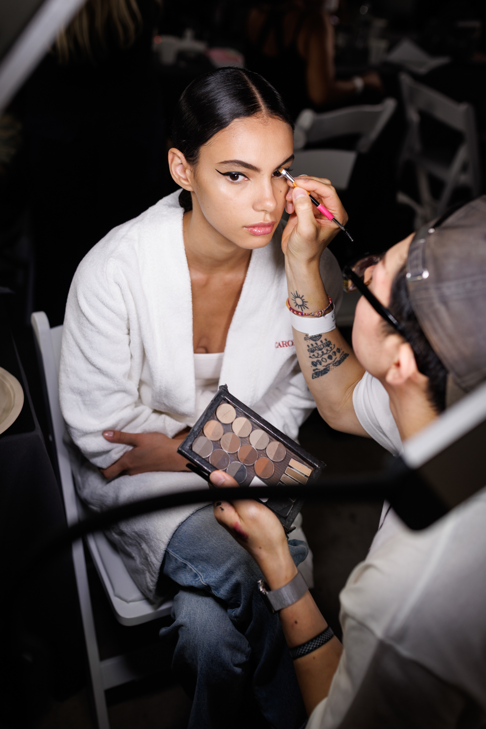 Carolina Herrera Spring 2025 Fashion Show Backstage