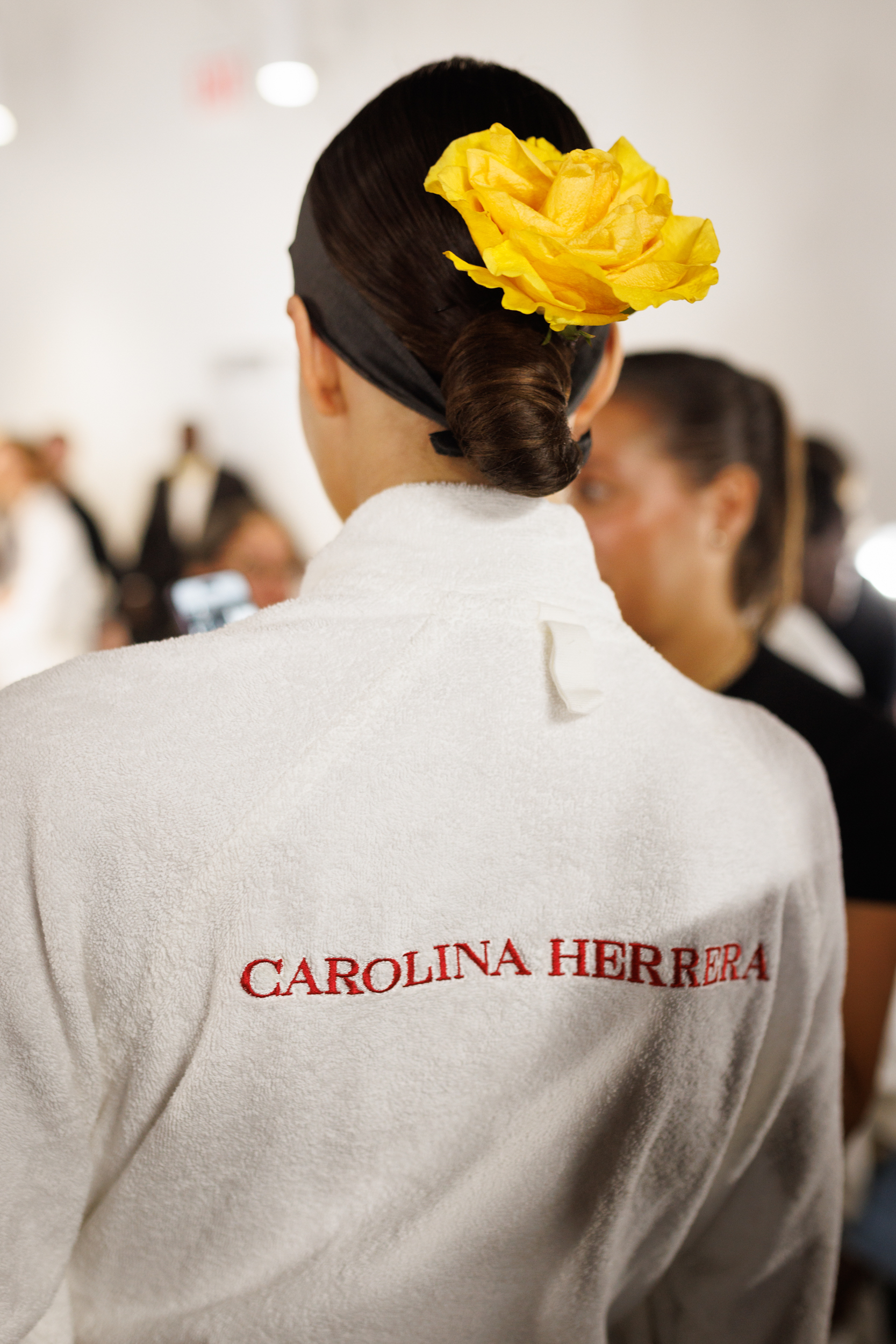 Carolina Herrera Spring 2025 Fashion Show Backstage