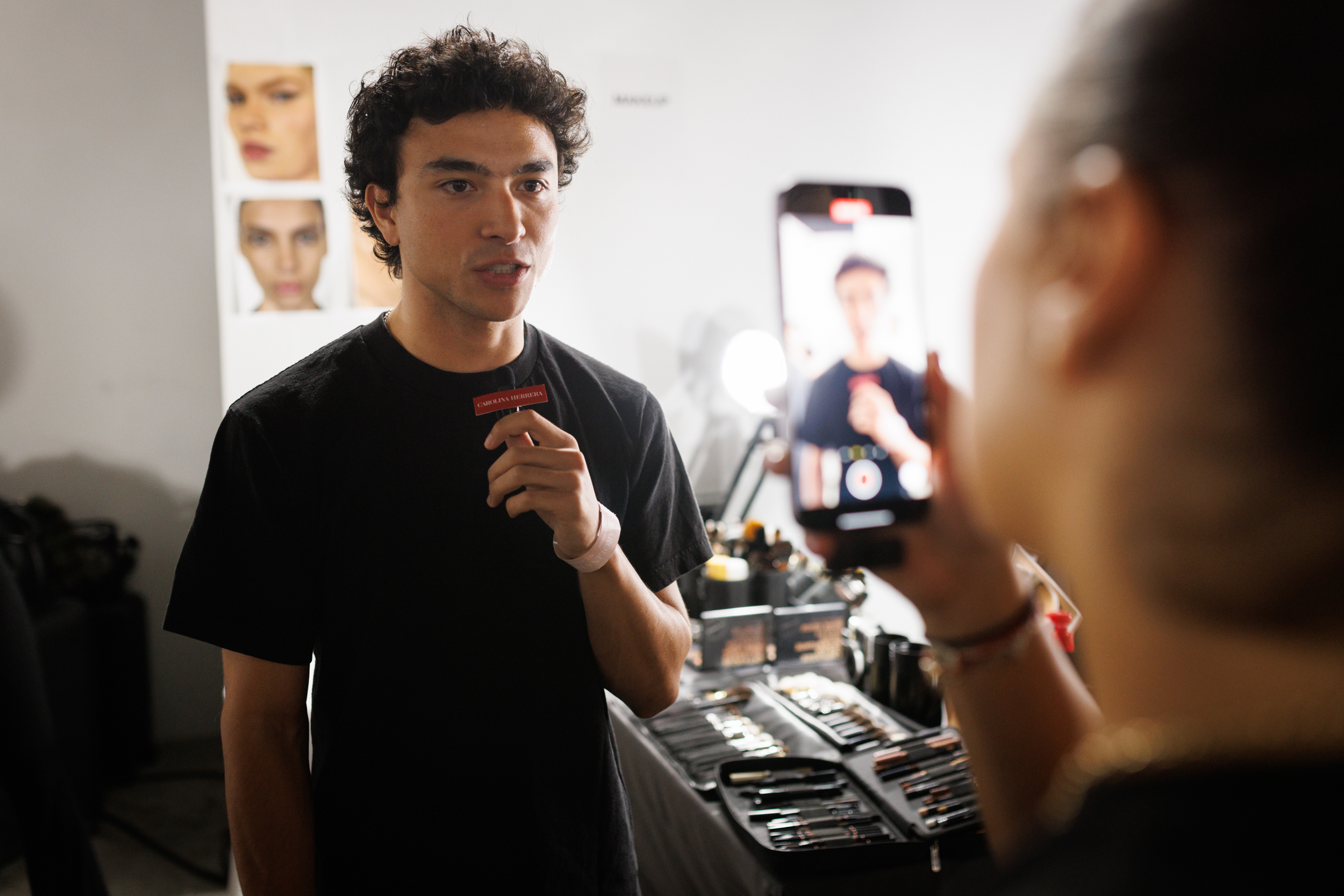 Carolina Herrera Spring 2025 Fashion Show Backstage