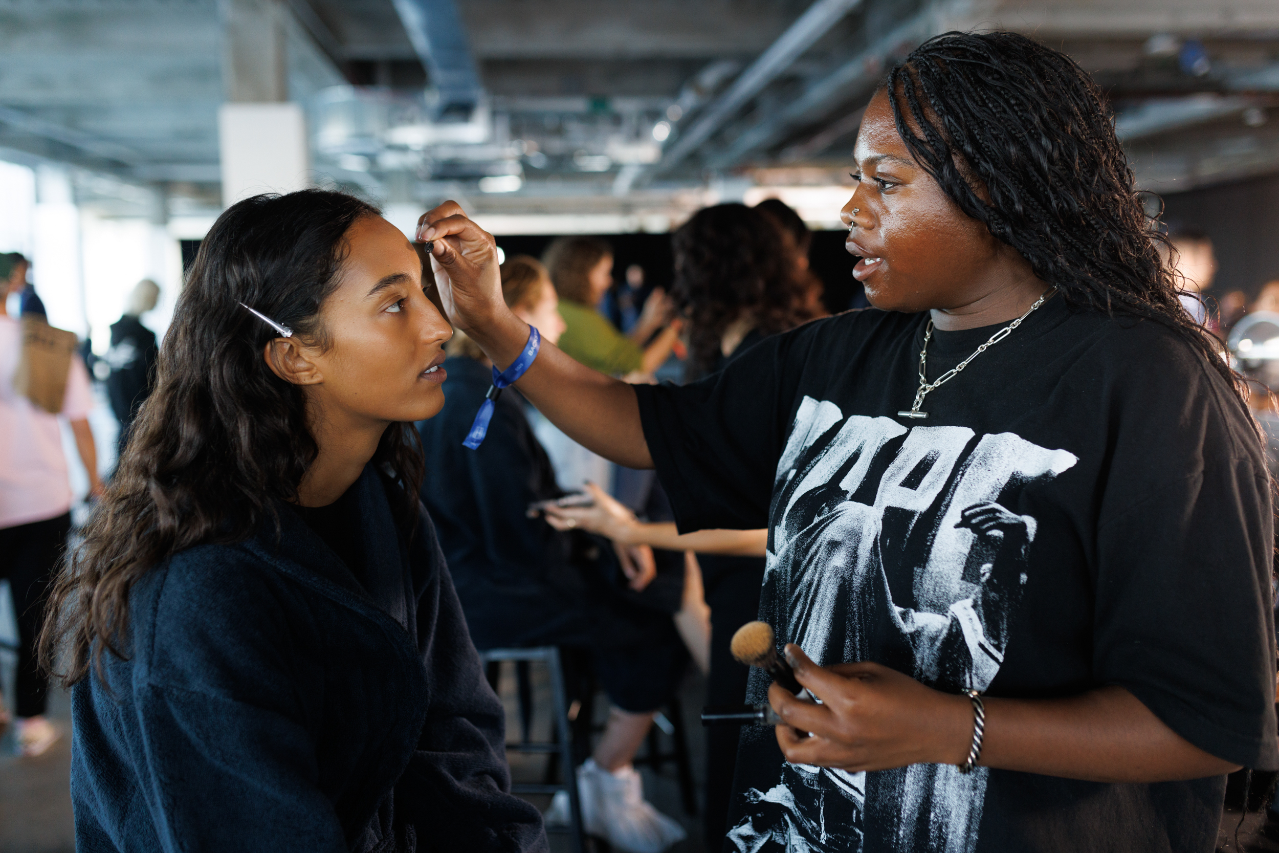 Tommy Hilfiger Spring 2025 Fashion Show Backstage