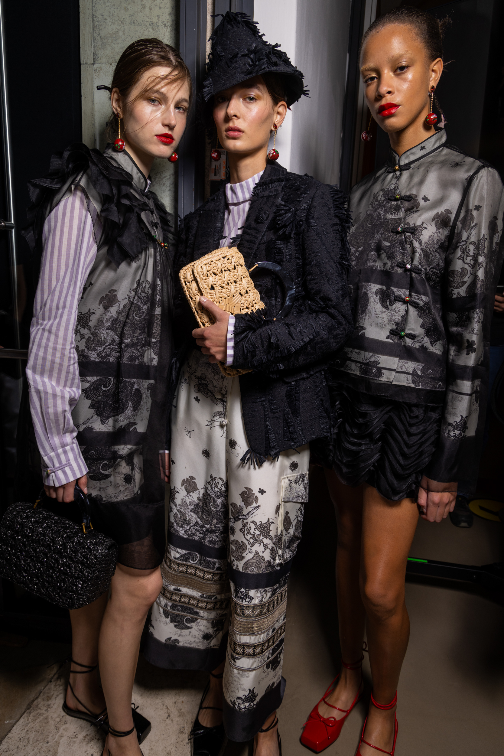 Hui Spring 2025 Fashion Show Backstage